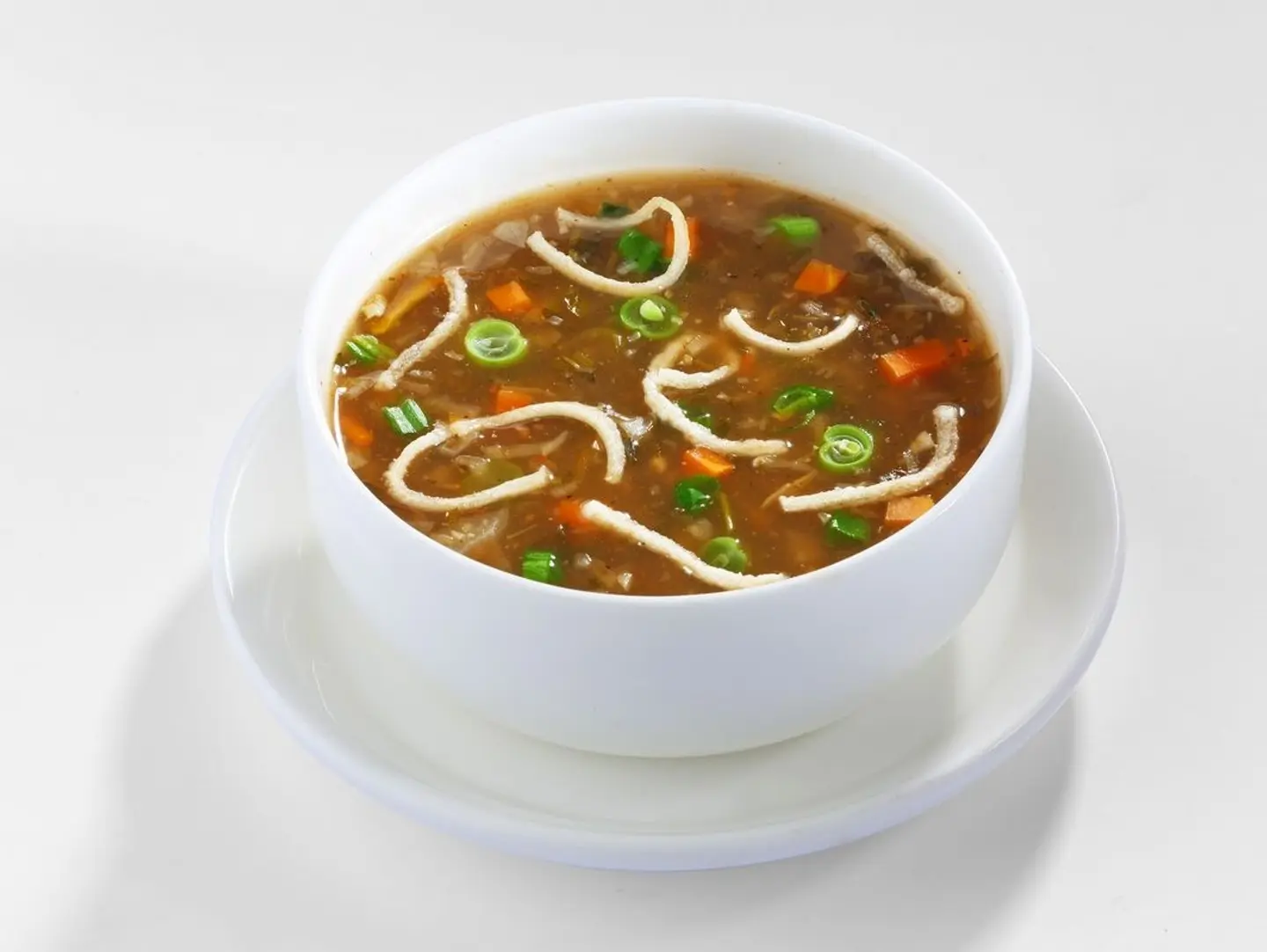 شوربة مانشو بالخضار