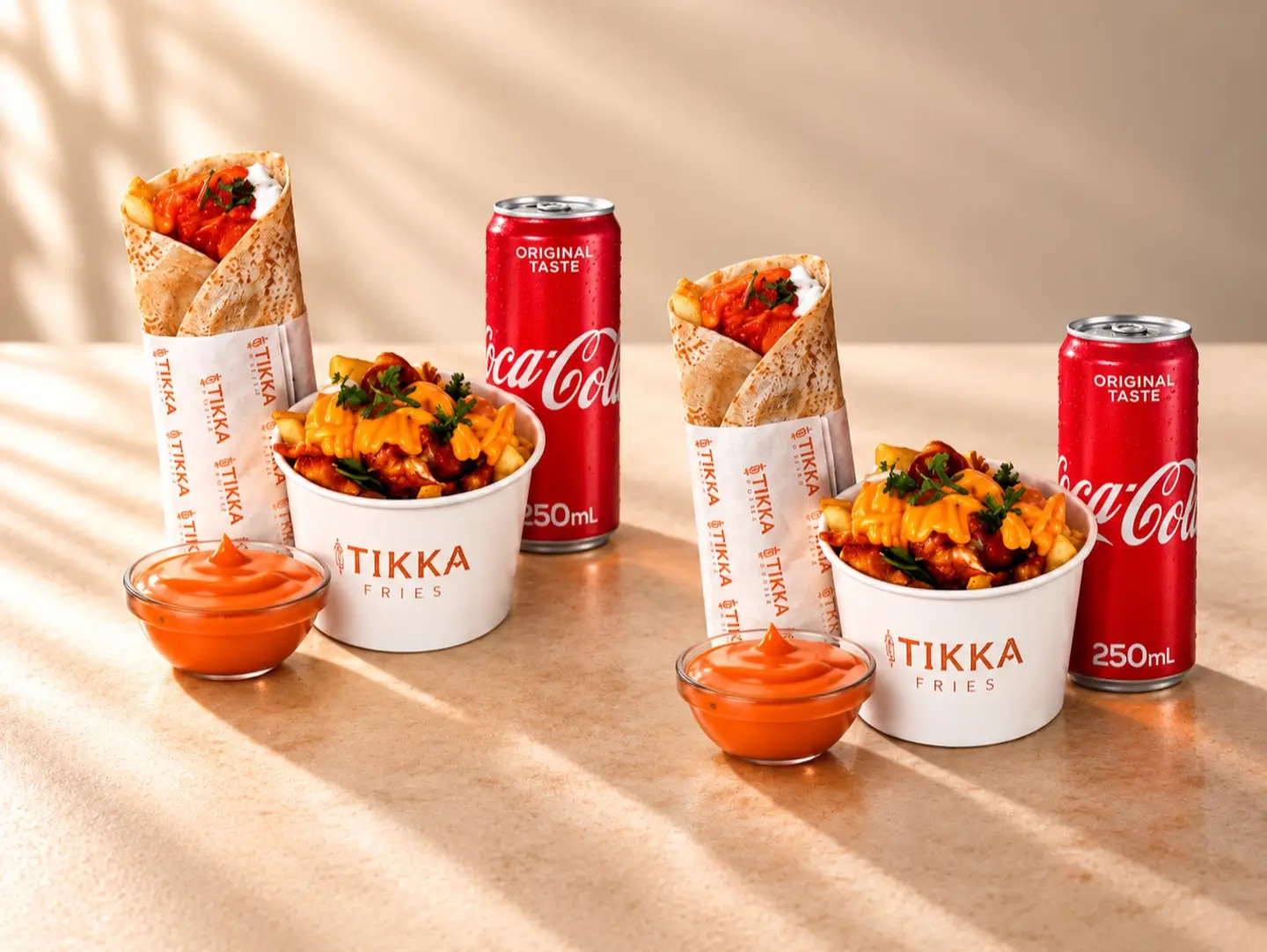 Double Tikka Fries Meal