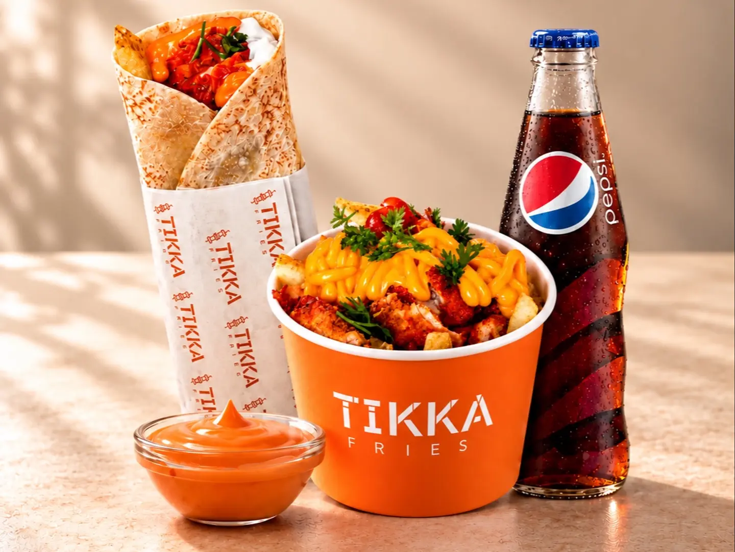 Tikka Fries Meal