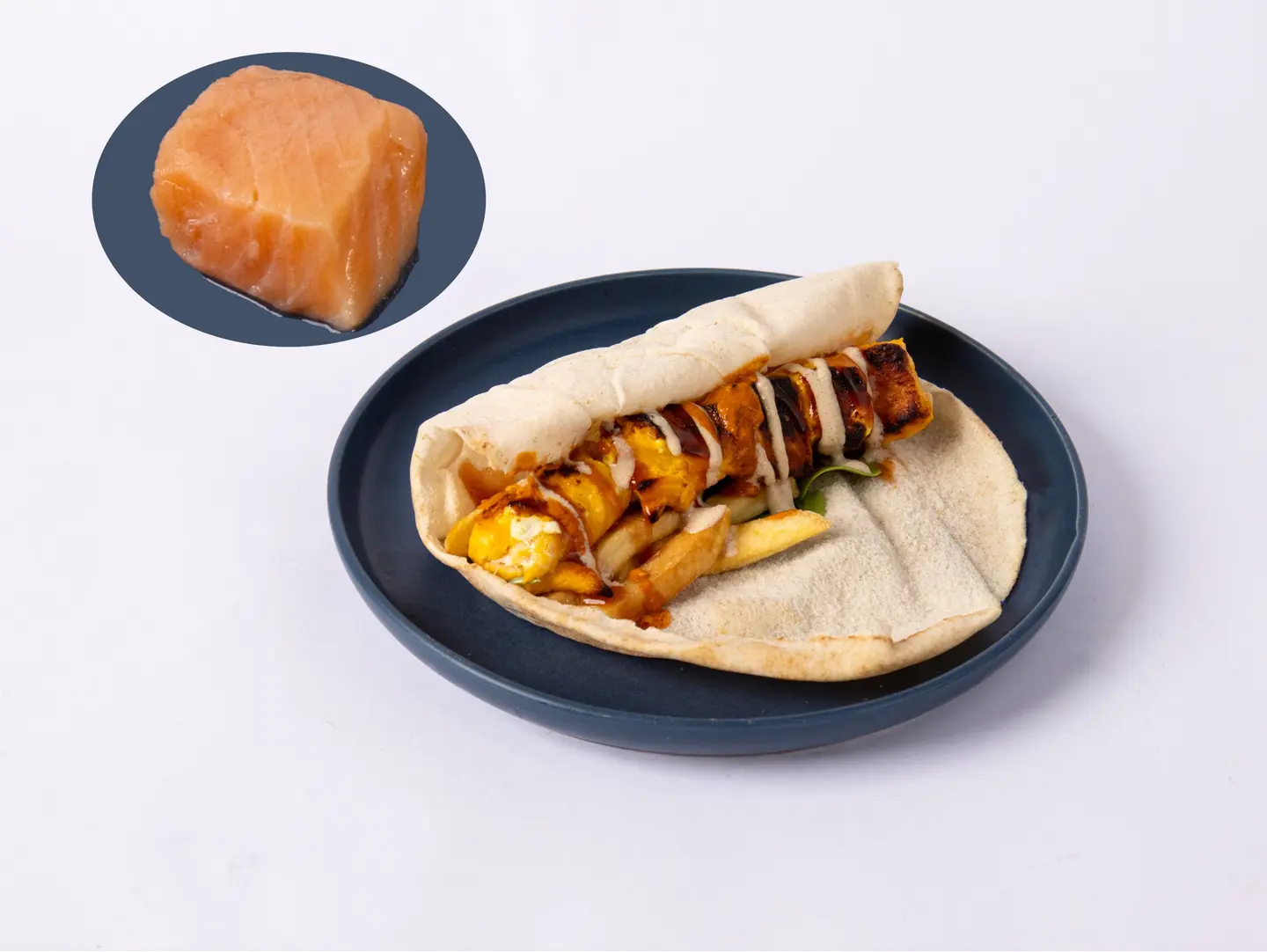 Salamon Fish Grilled Sandwich