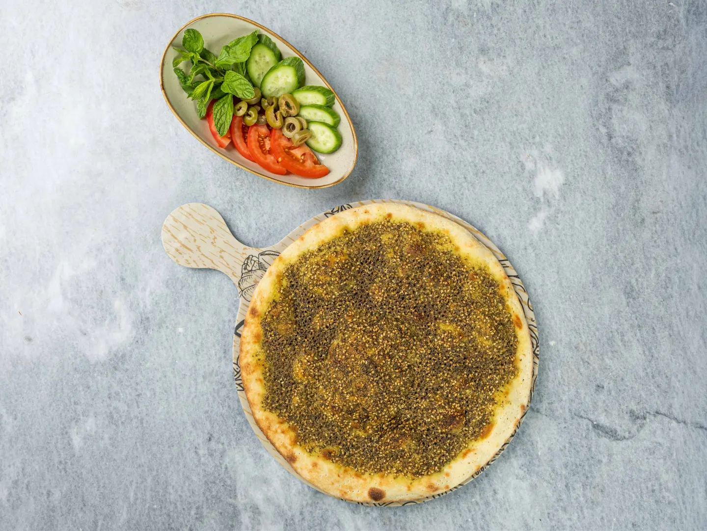 Large Zaatar Manousheh