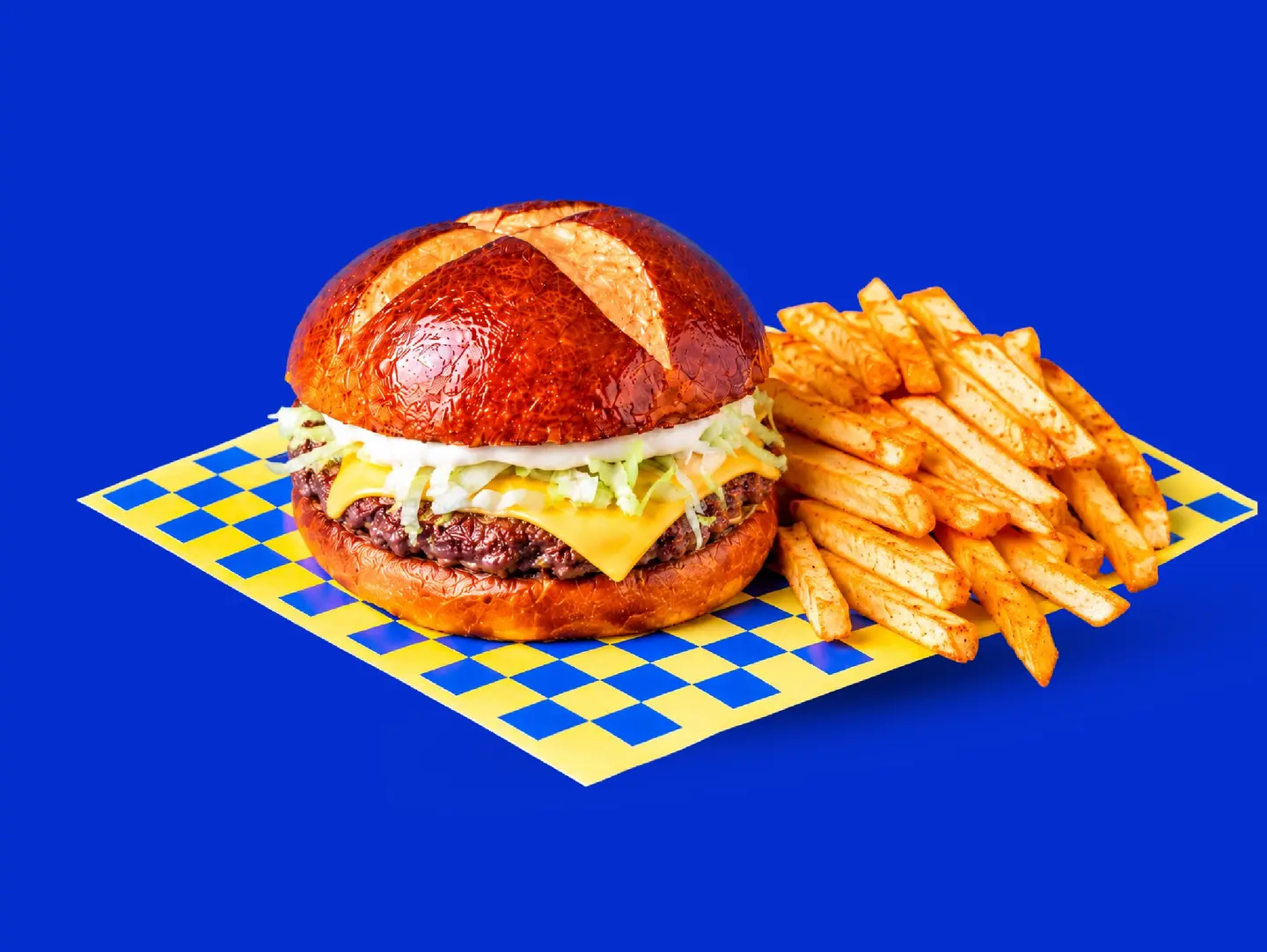 Single Classic Beef Burger With Fries
