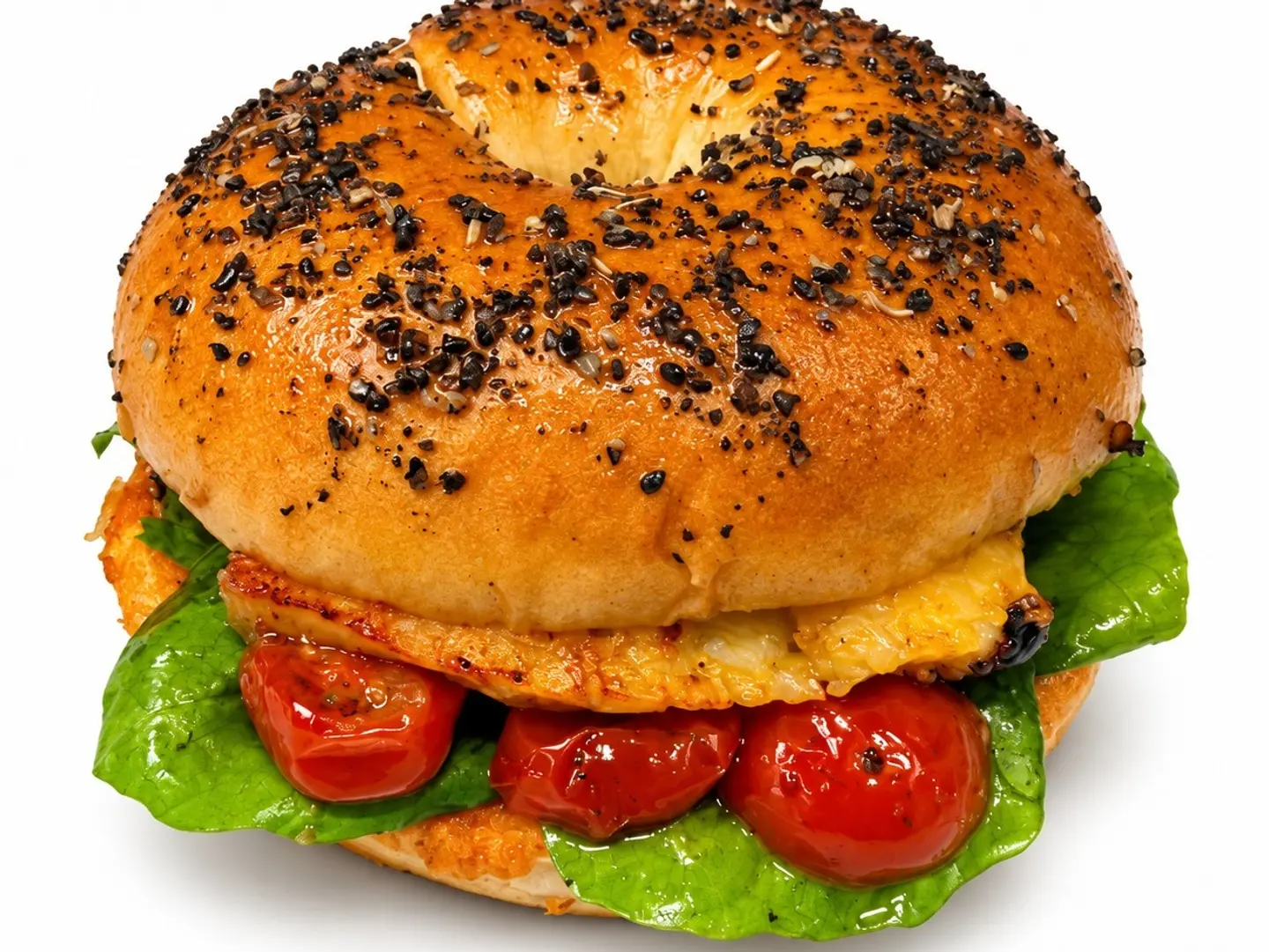 Halloumi Bagel