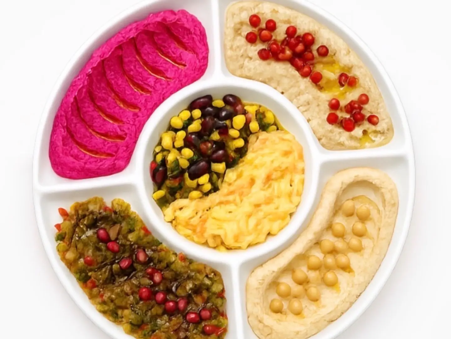 صحن مقبلات صغير