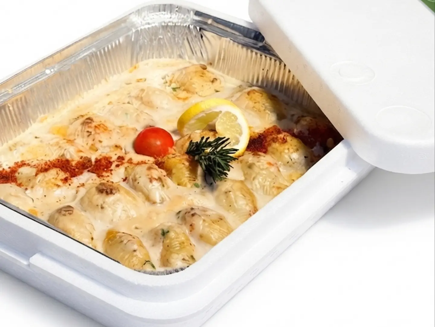 Pasta Shells With Meat Box