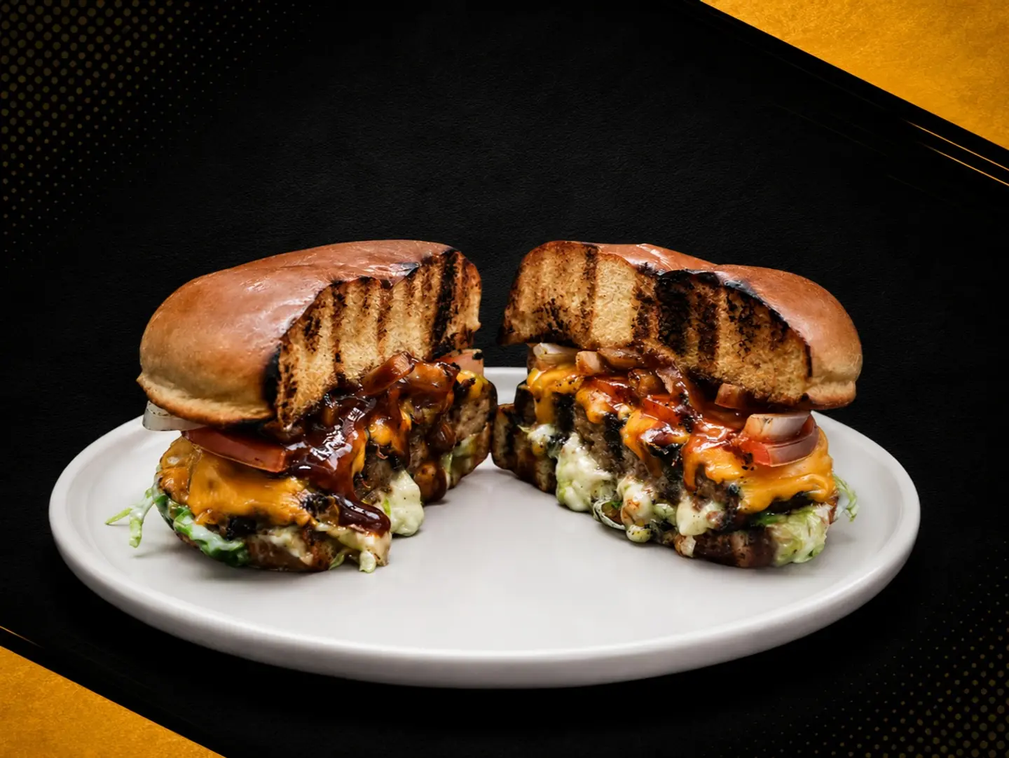 Grilled Beef Burger - Meal