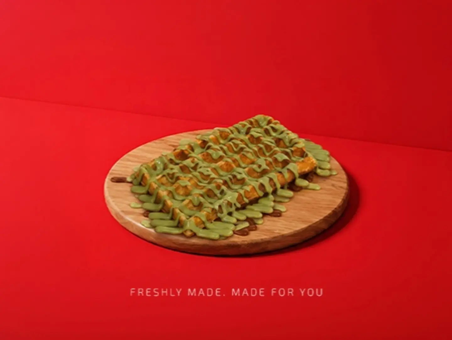 Pistachio Waffle