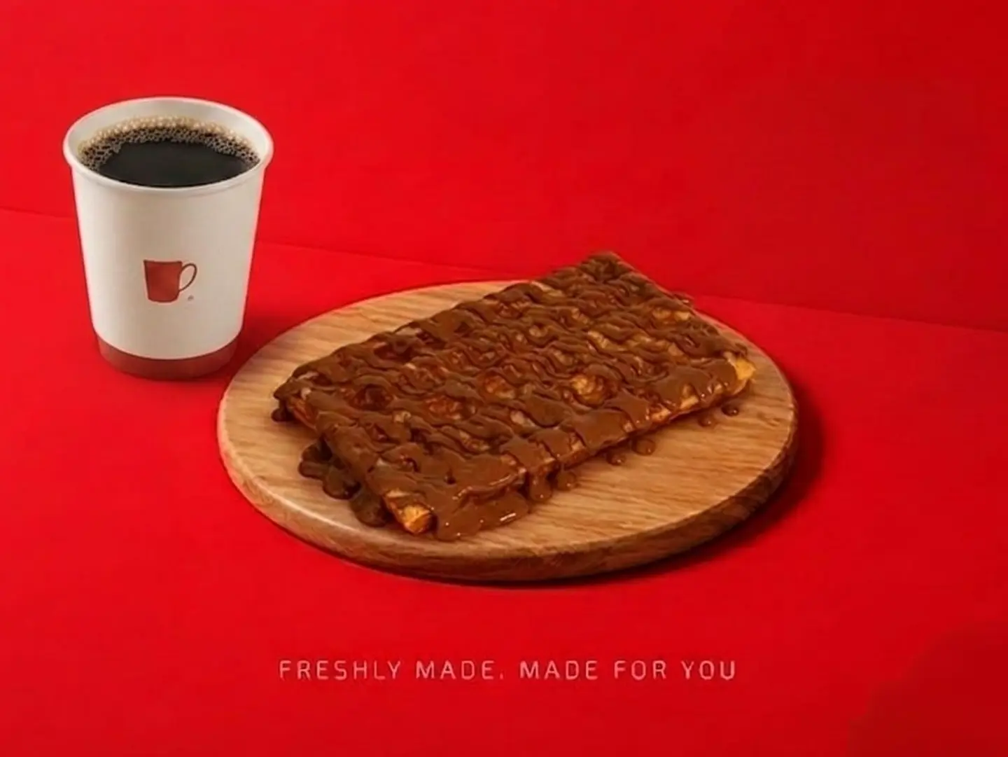 Crunchy Chocolate Waffle Combo