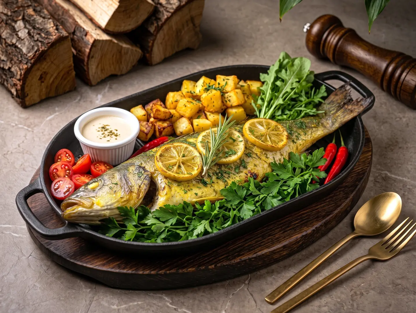 Marina Cart Seabass