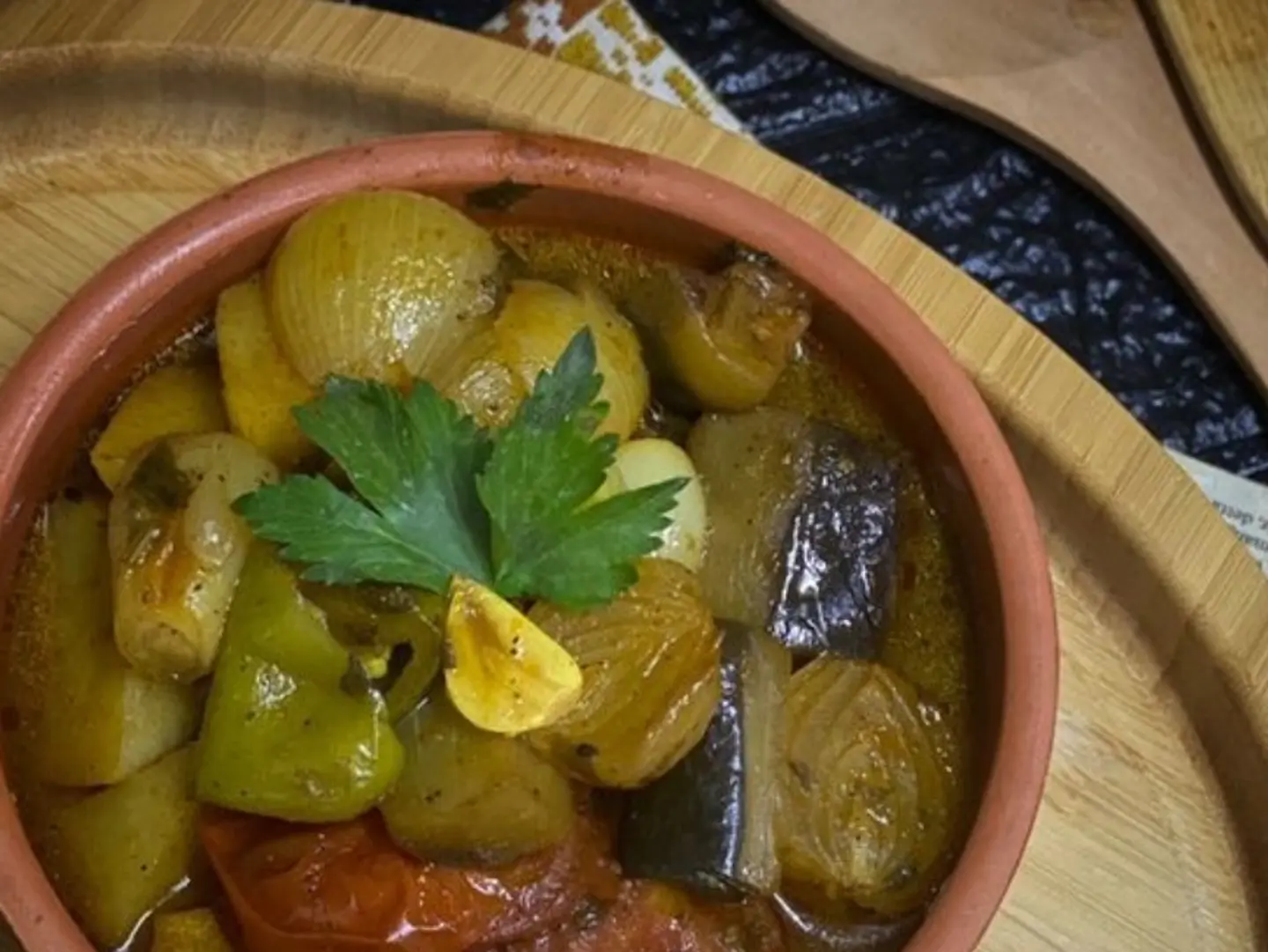 Maghash With Vegetables