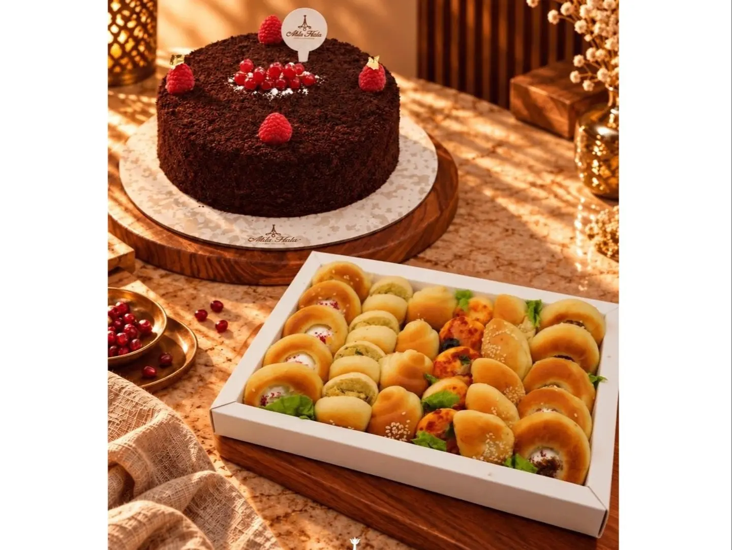 Package 6 (Melora Cake + Small Pastry Box)