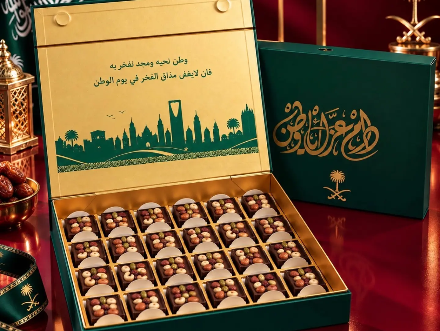 كنوز المكسرات لليوم الوطني