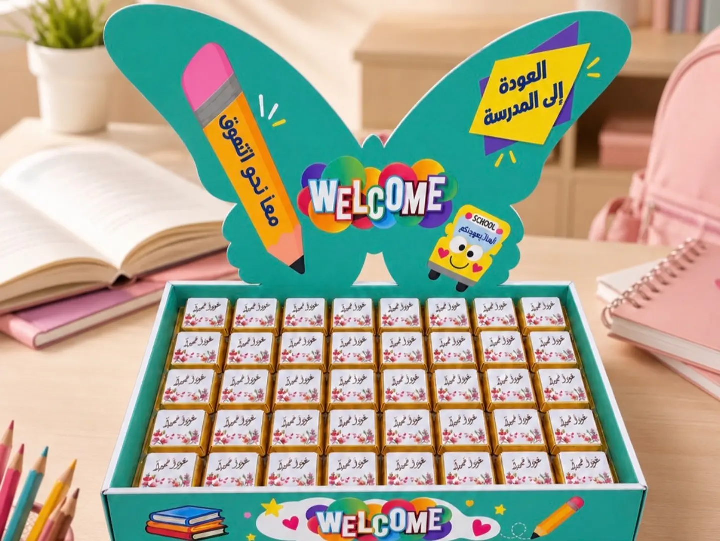 Butterfly Box For The New School Year With The Phrase
