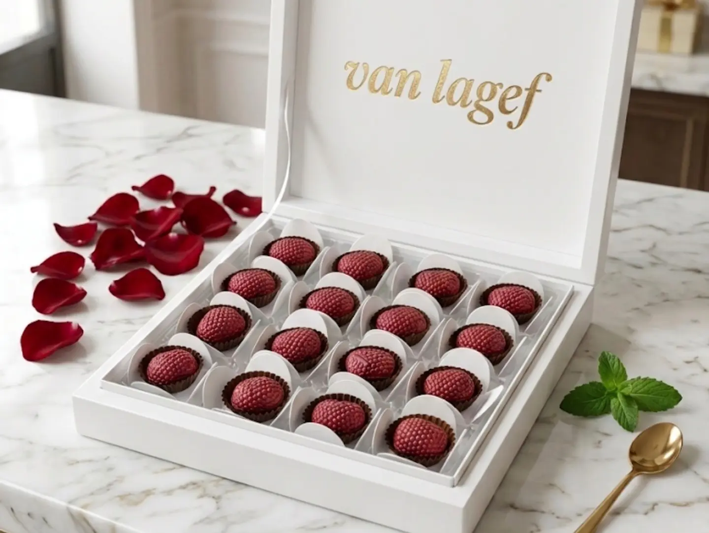 Box Of 16 Pieces Of Tot Van Lagive