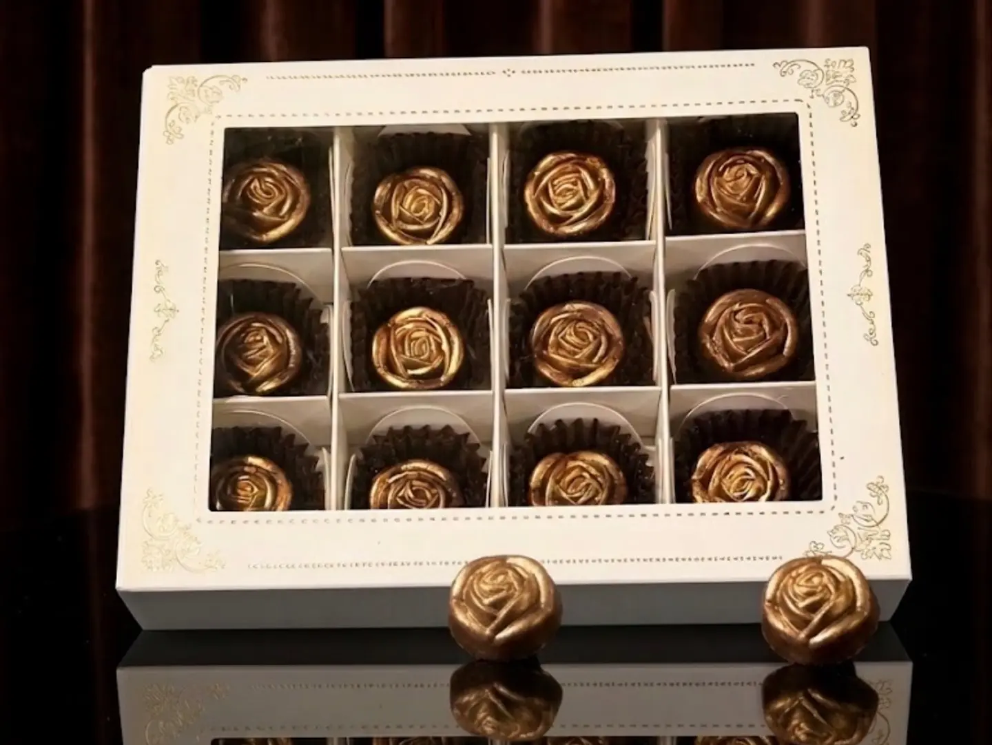 Box Of 12 Roses