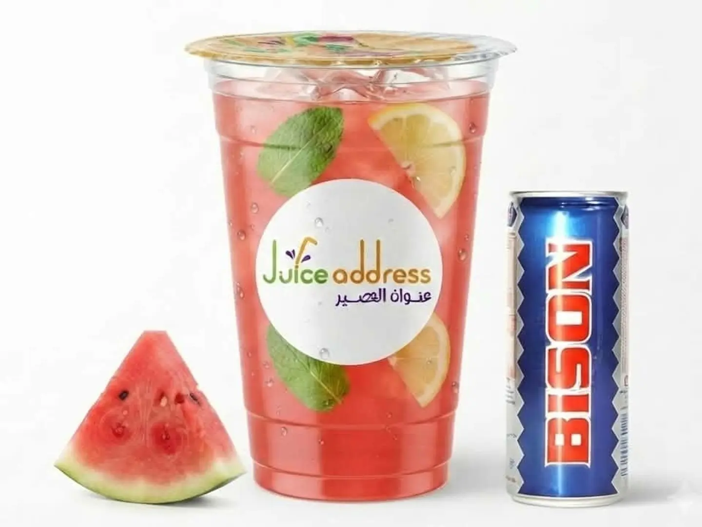 Bison Watermelon - Medium Cup