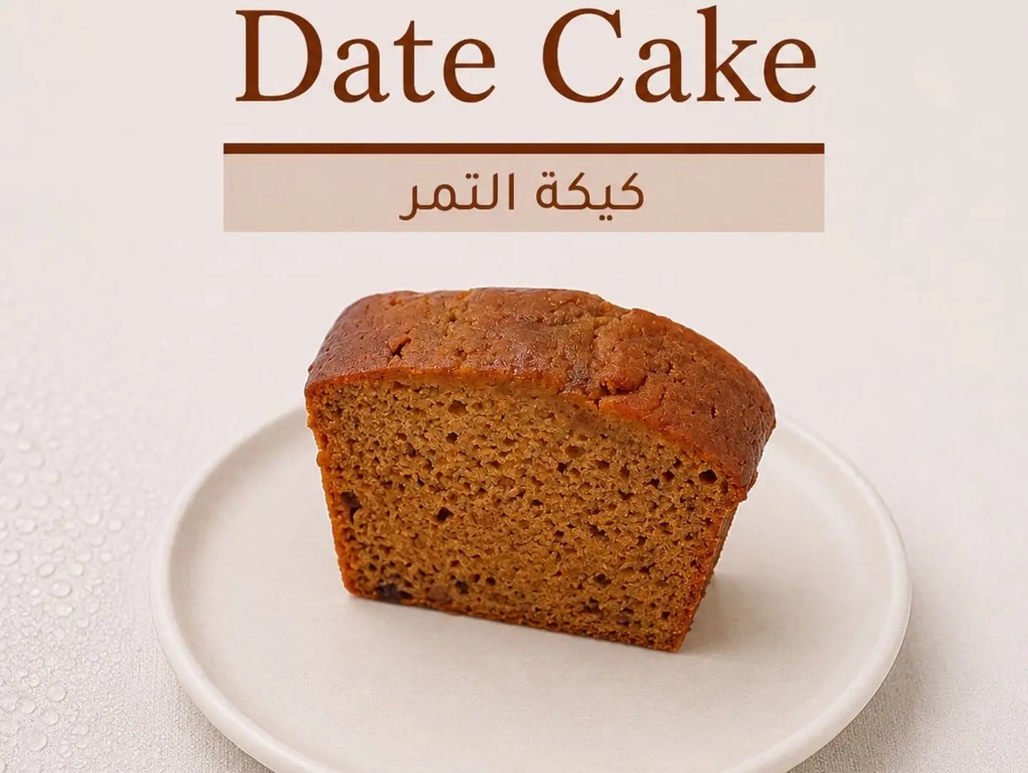 Dates Cake