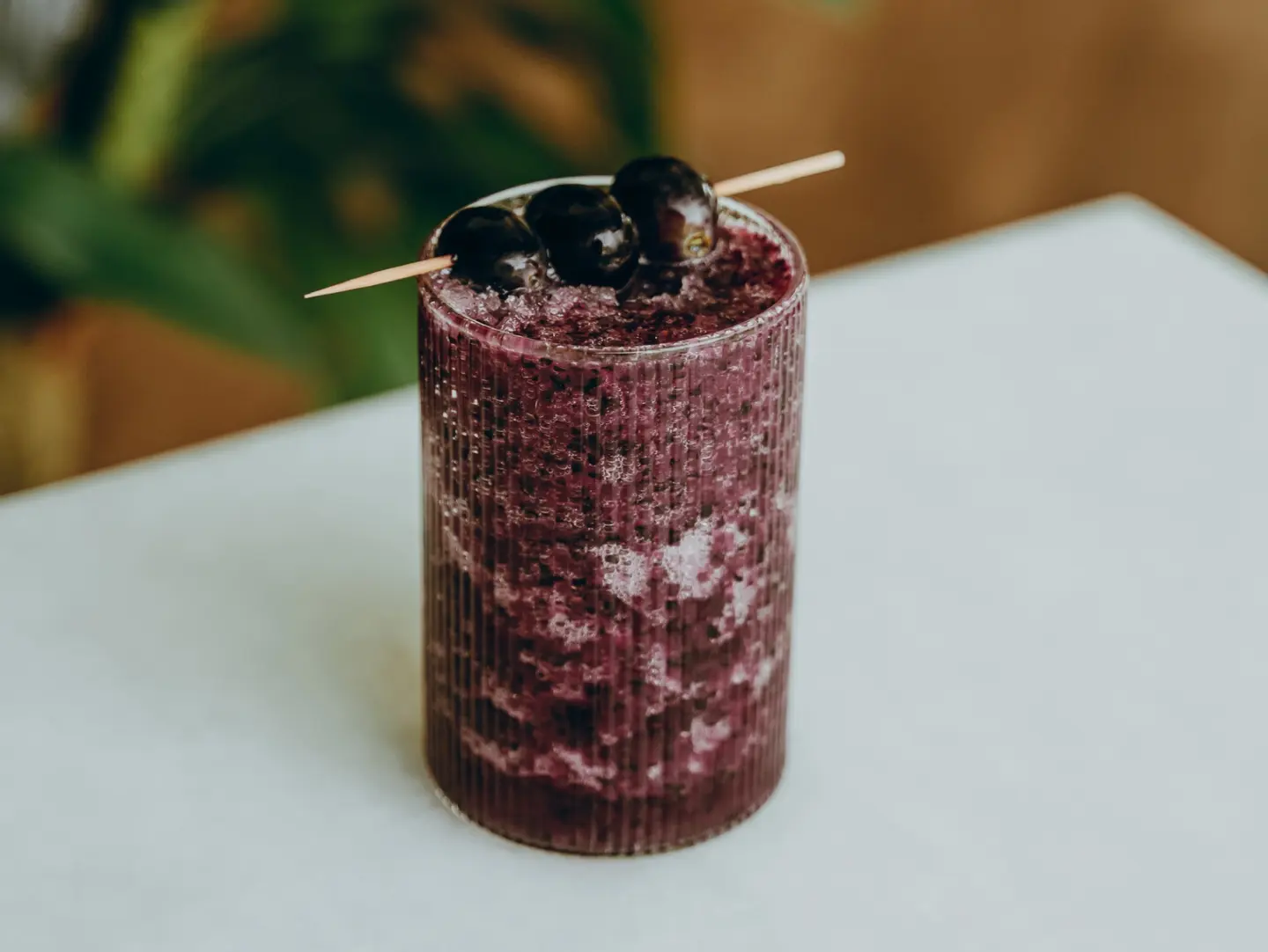 Black Grape Juice Iced