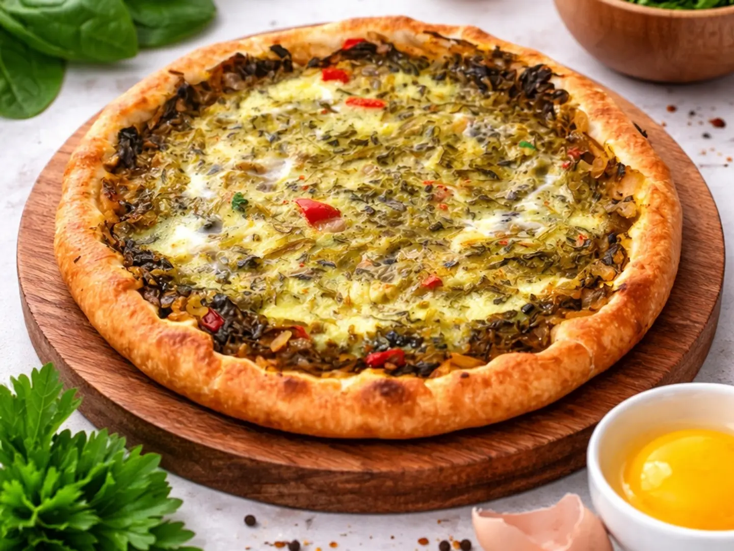 Spinach Eggs