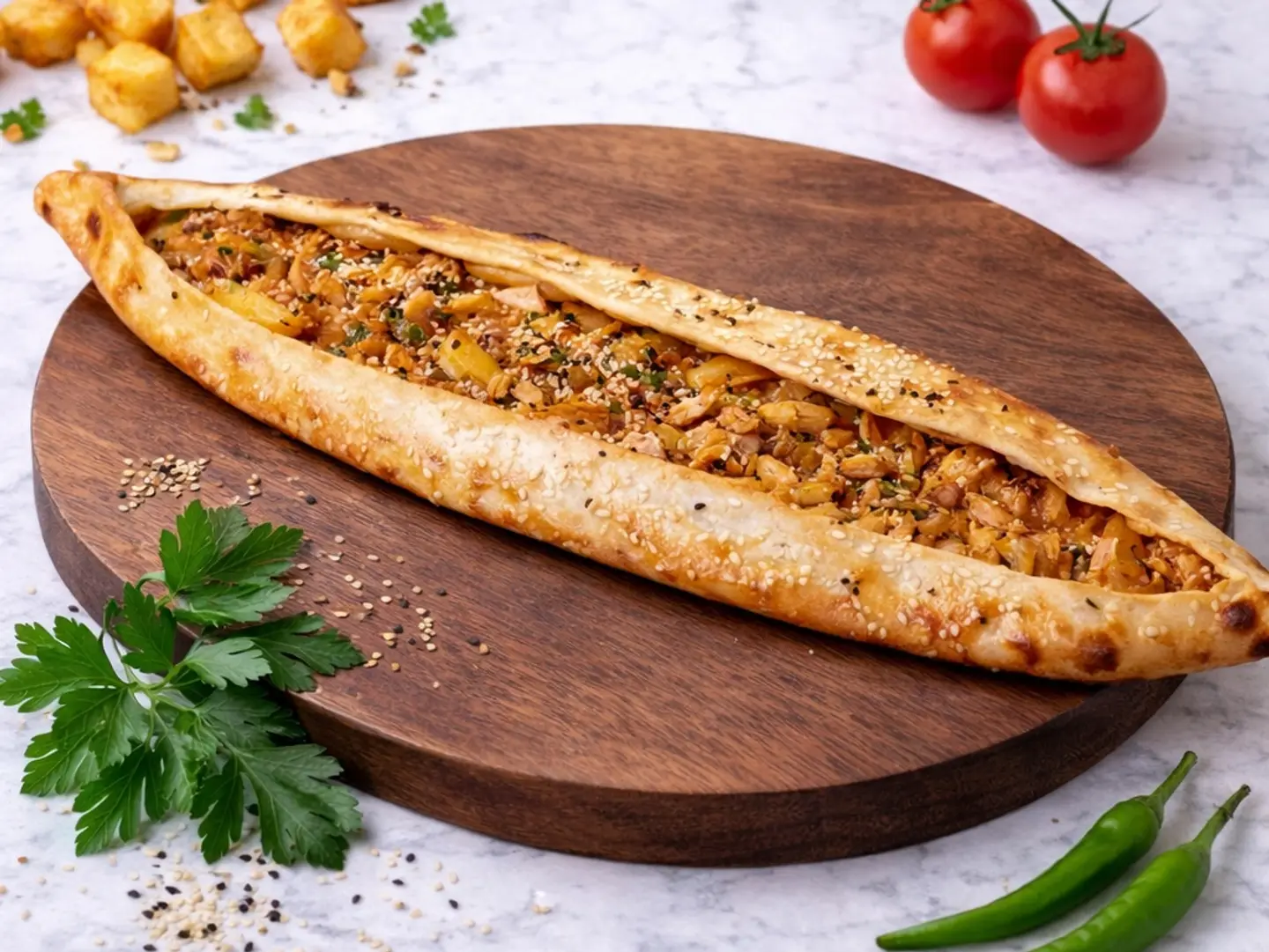 Shawarma Pie