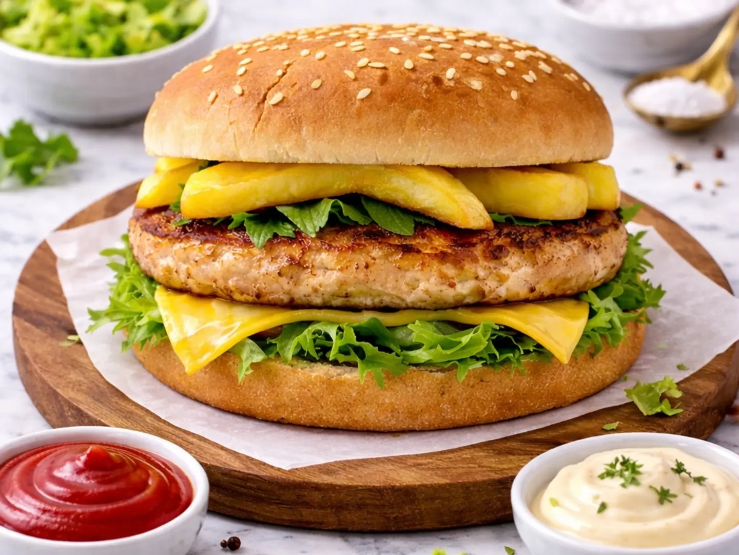 Turkish Burger - Chicken