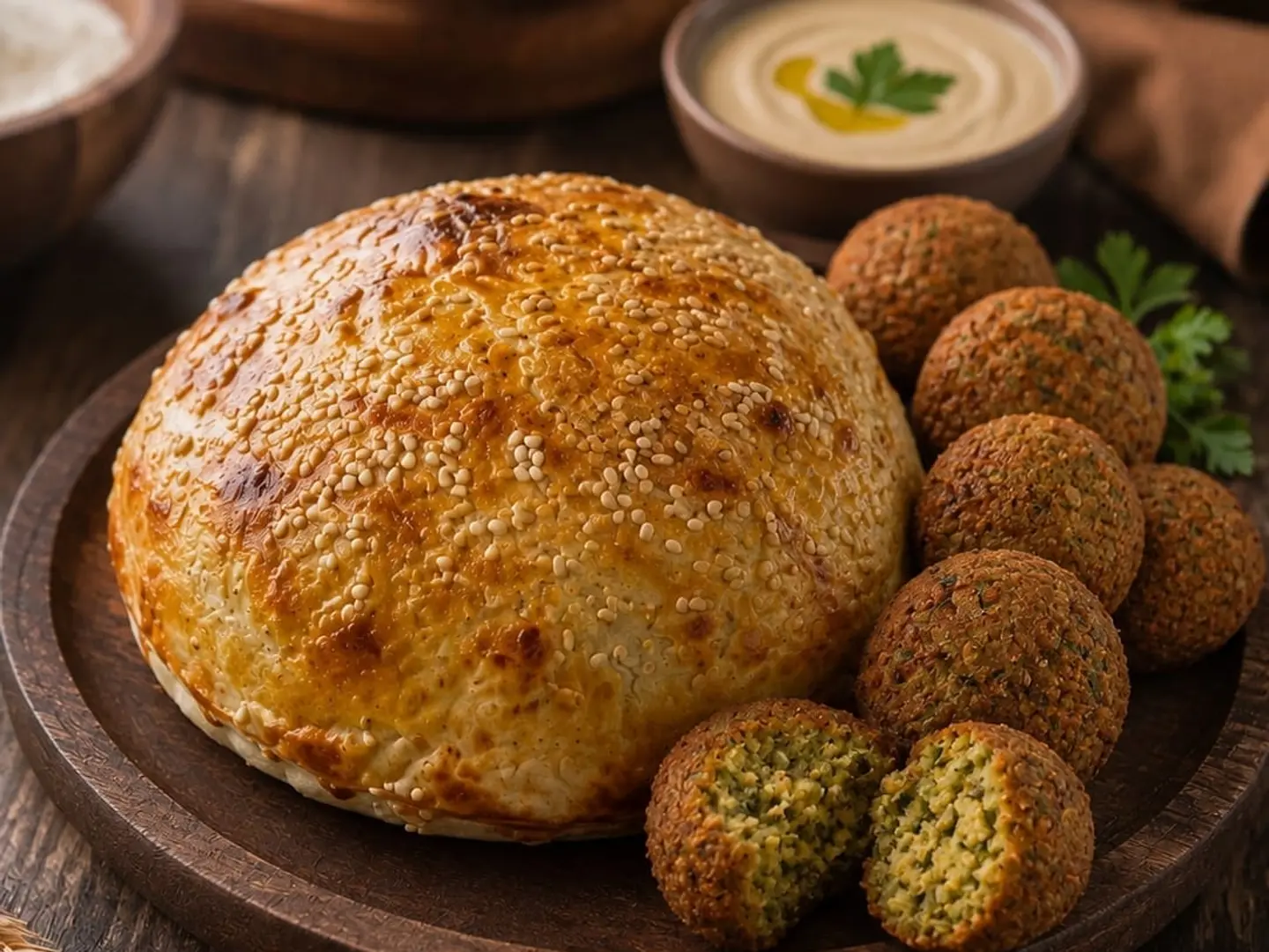 Falafel Pie