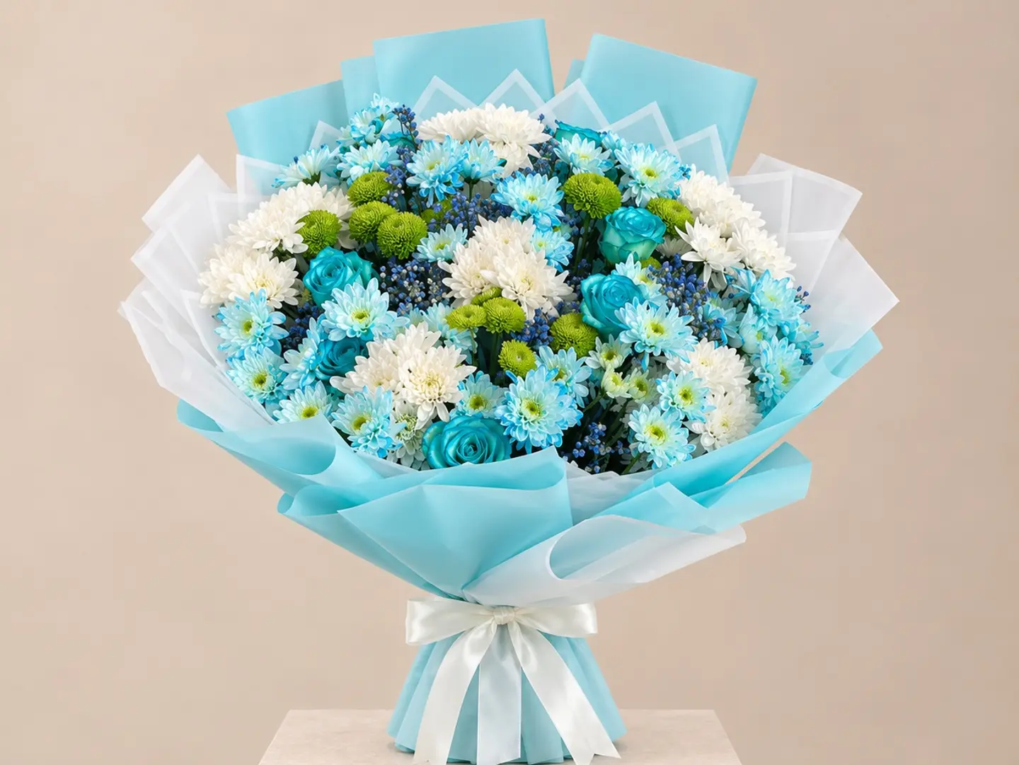 Lapis Tranquility Bouquet