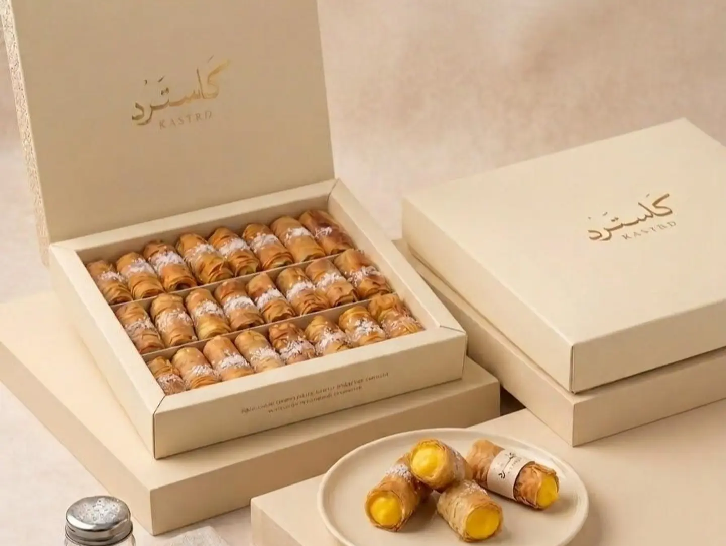 جلاش كاسترد بوكس 24 قطعه
