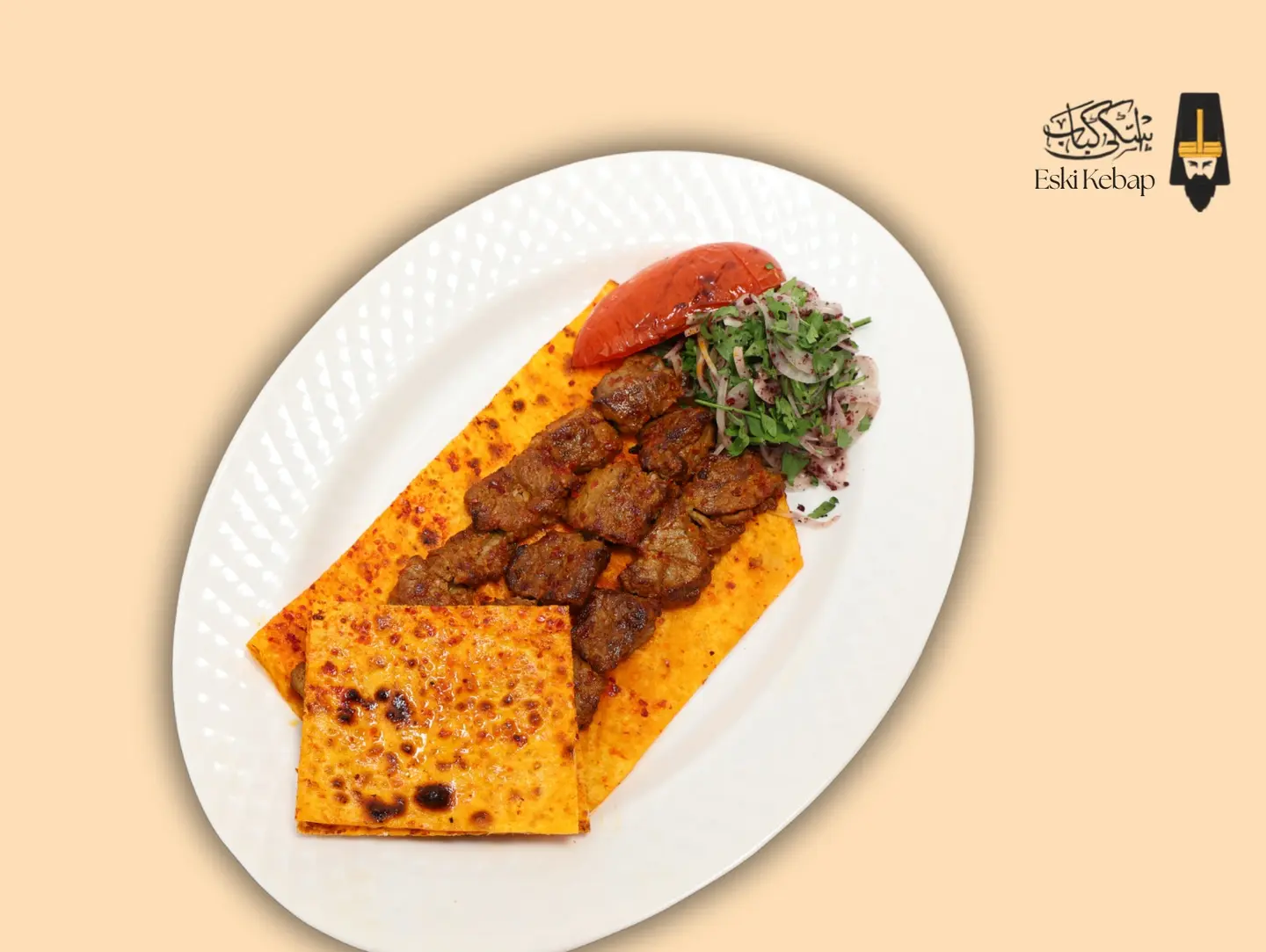 One Person Lamb Shish Platter