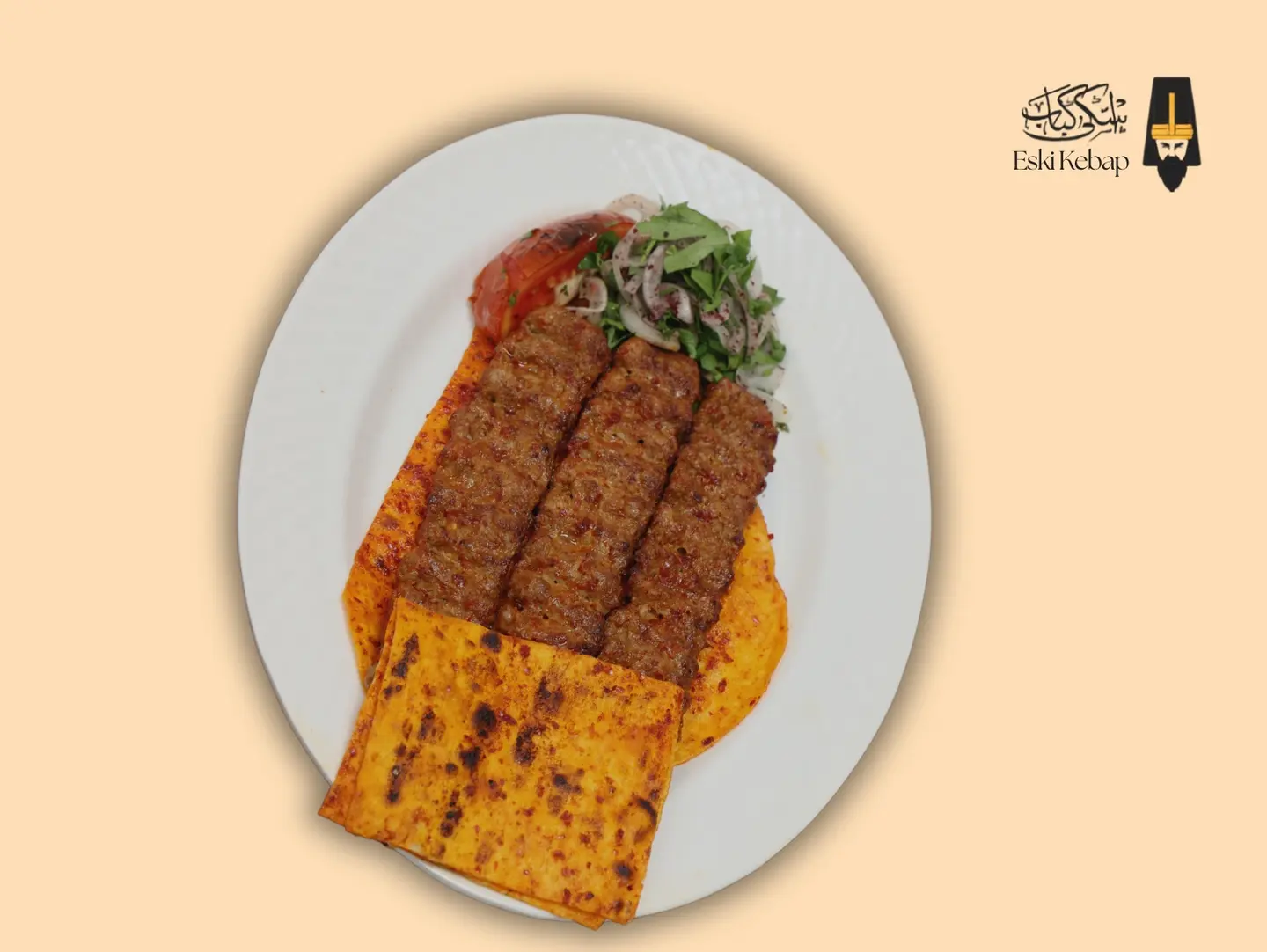 One Person Beef Kebab Platter