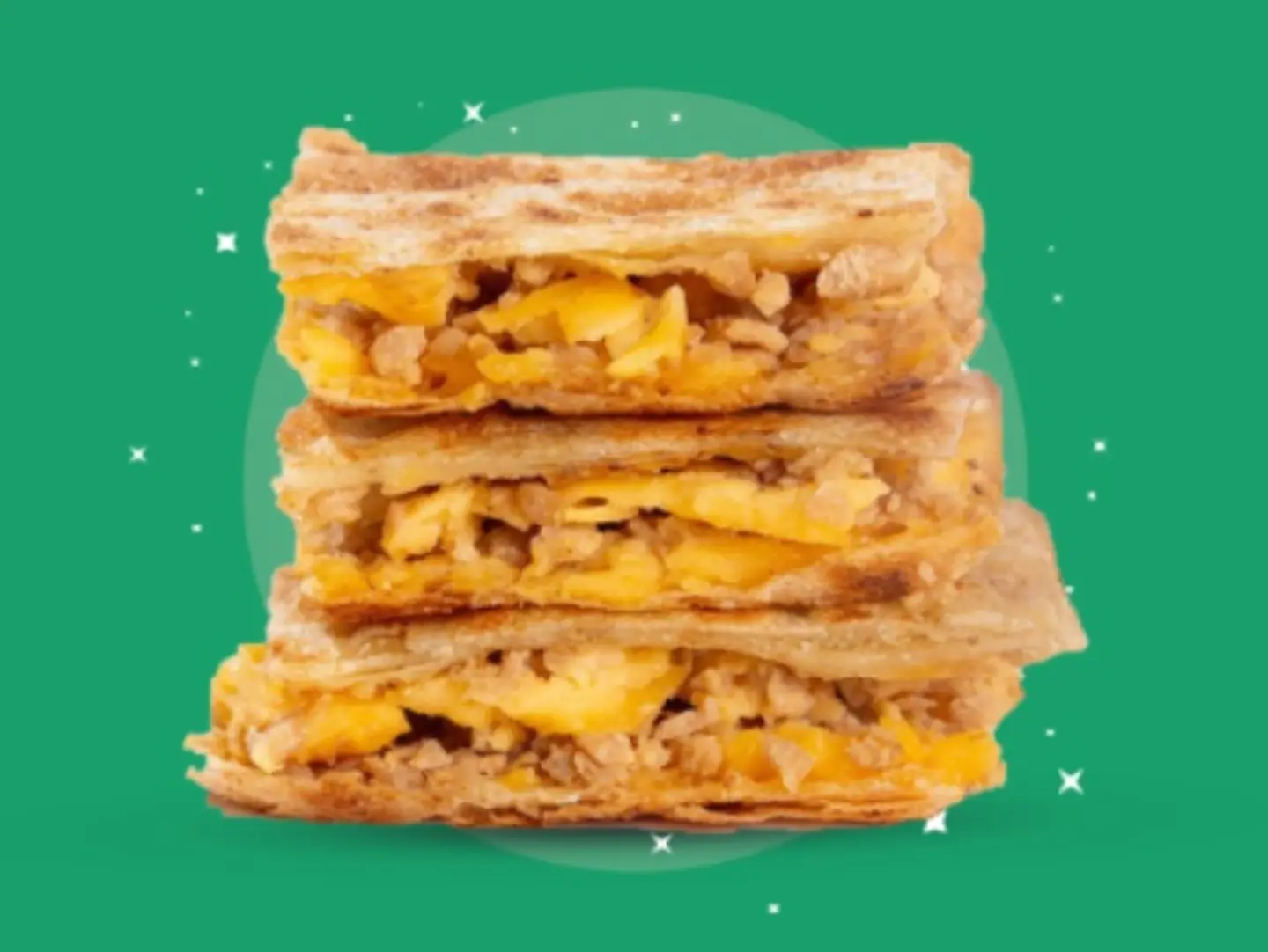 Cheddar Cheese Mutabbak With Meat