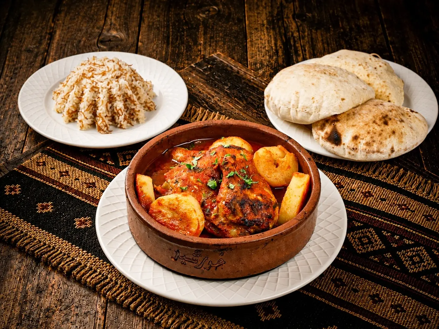 Chicken And Potato Tagine