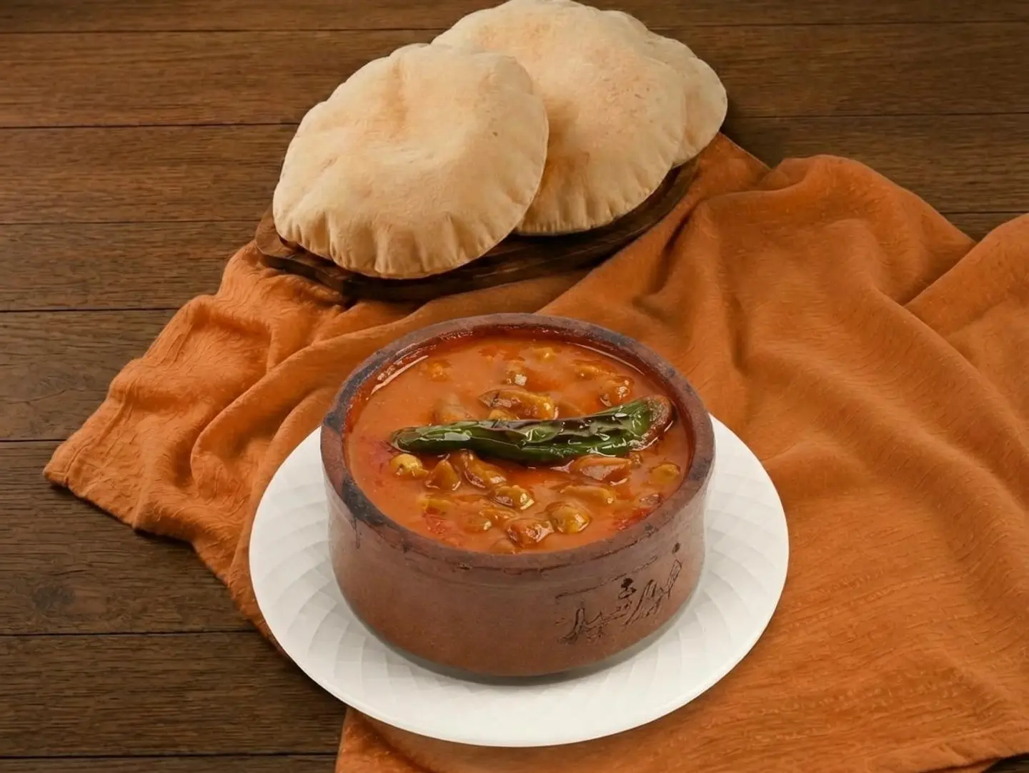 طاجن بامية سادة