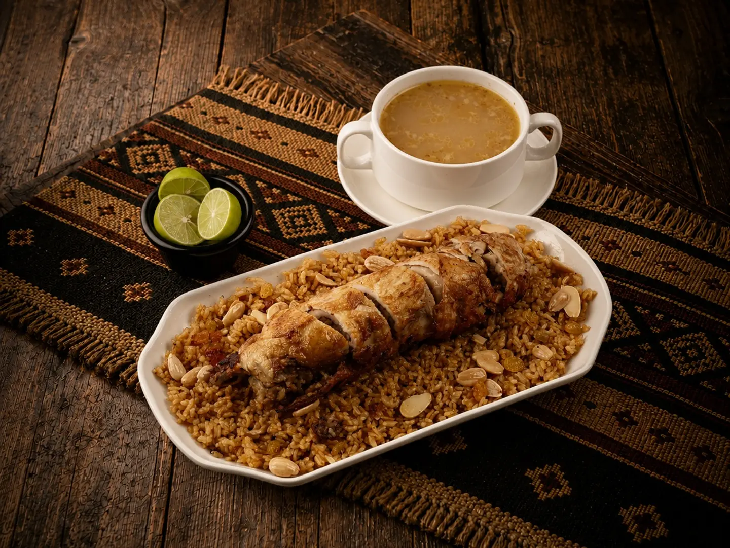 دجاج محشى روول