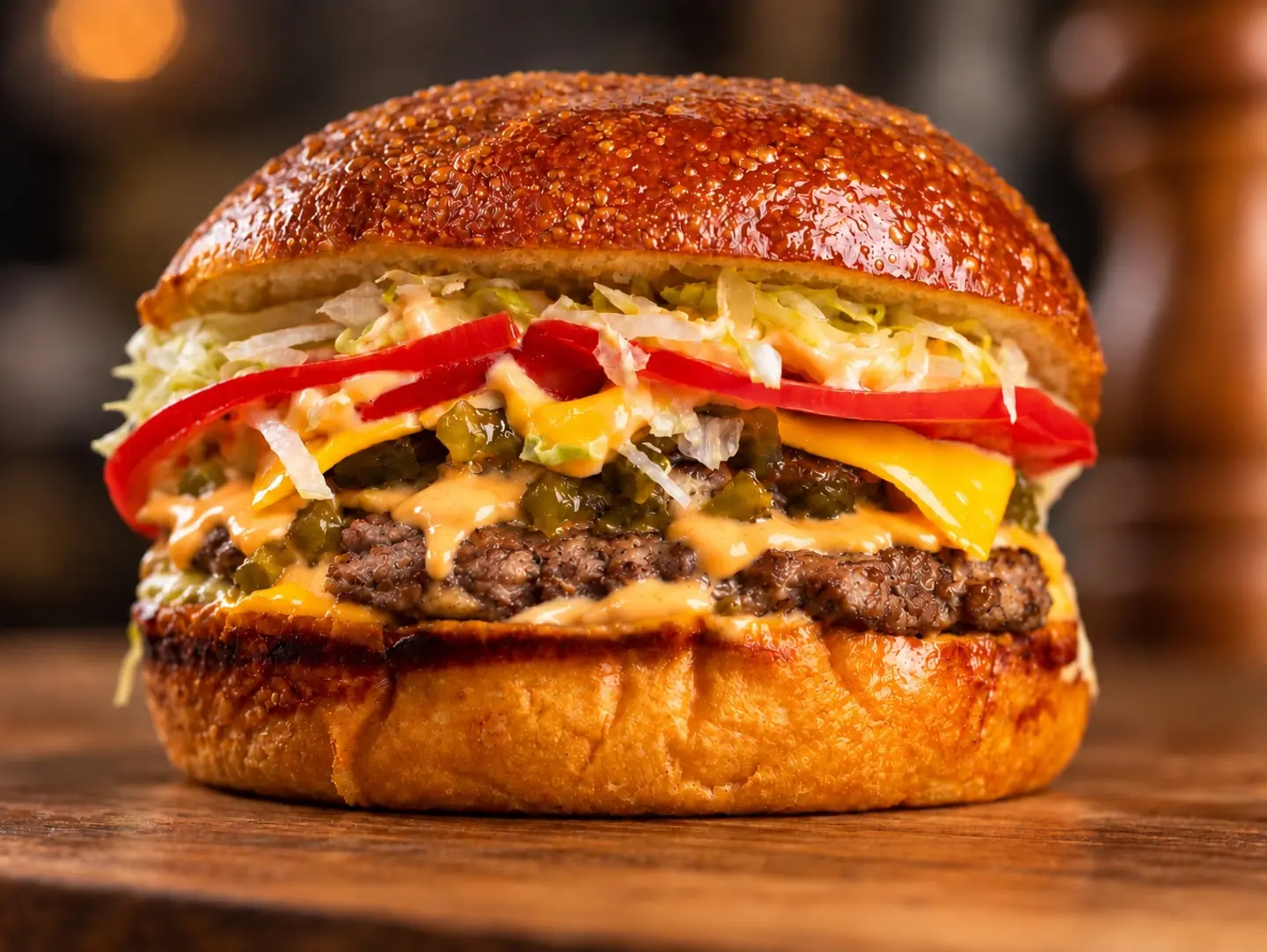 Only Me Single Beef Burger