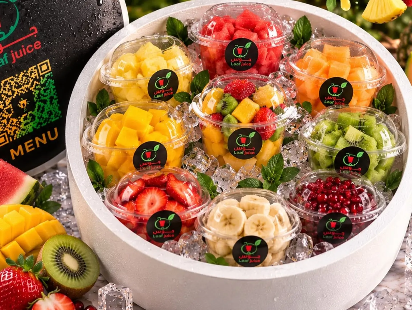 Box Of Fruit Pieces