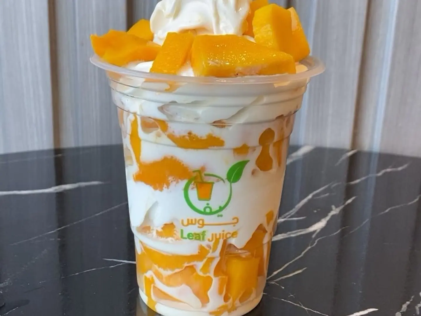Ice Cream With Mango