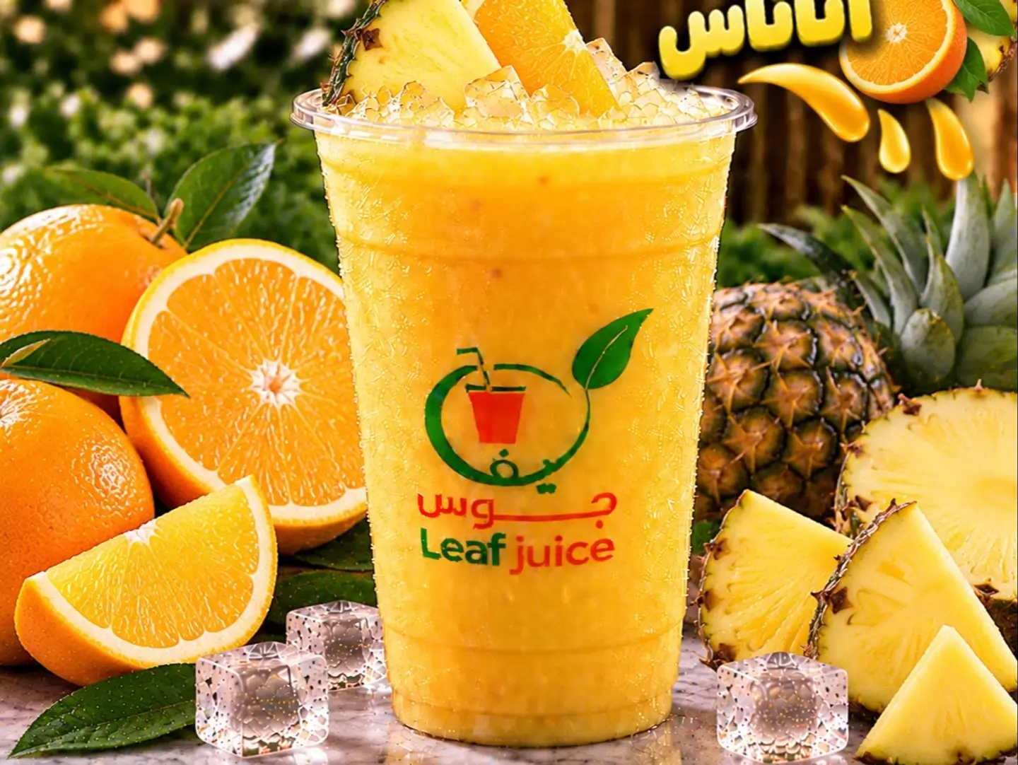 برتقال بالأناناس - وسط