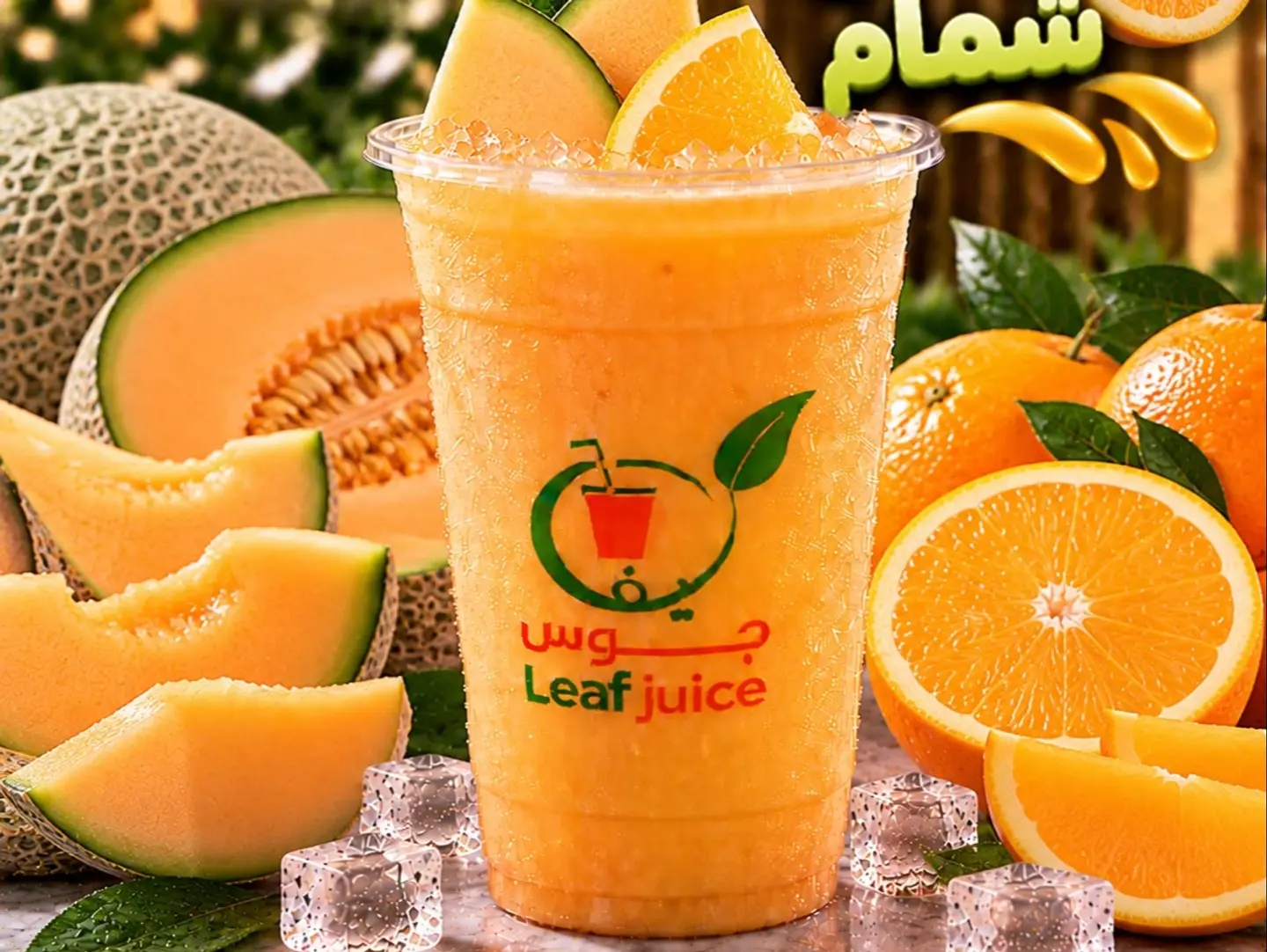 برتقال بالشمام - وسط