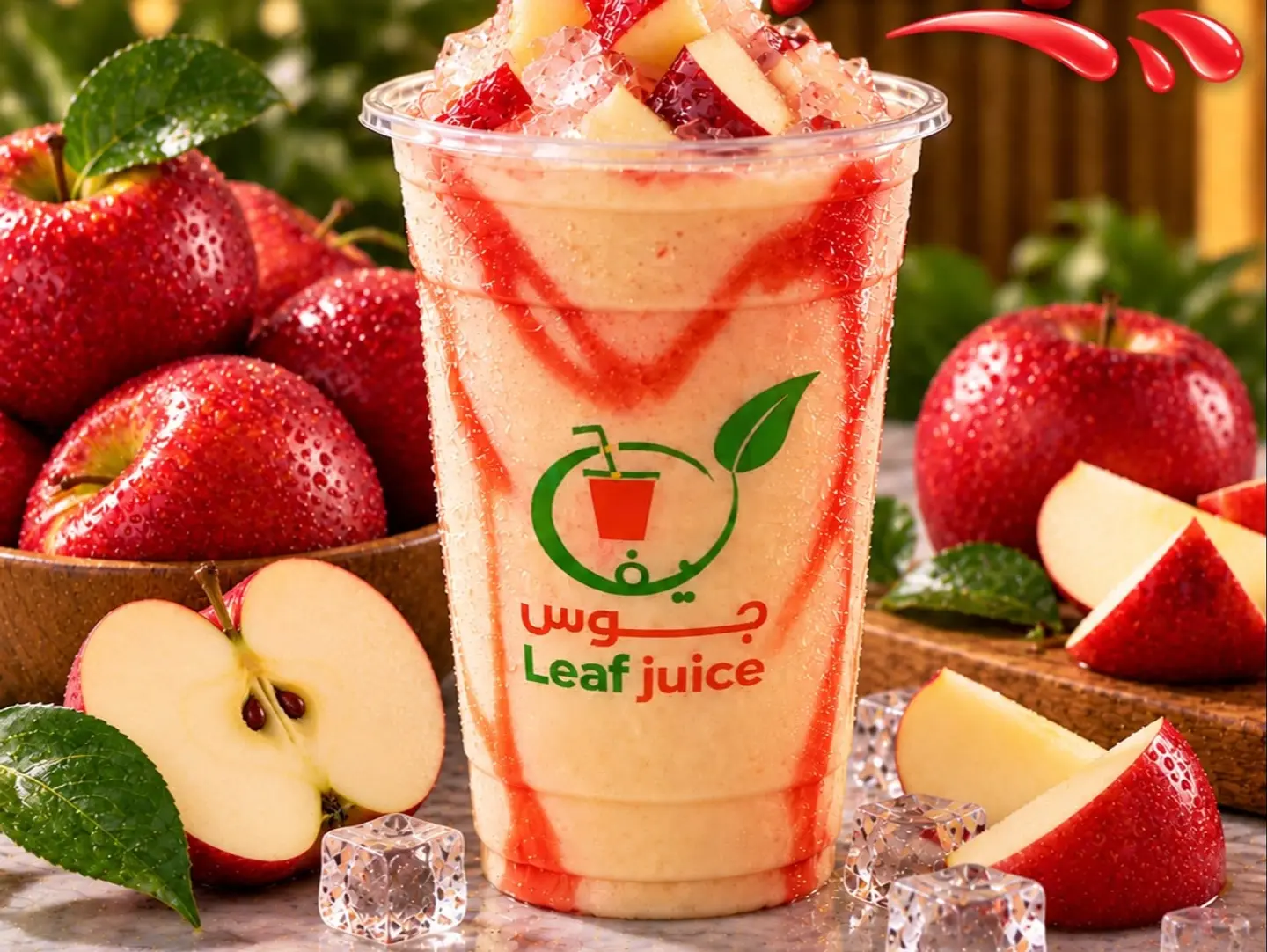 تفاح أحمر  - صغير