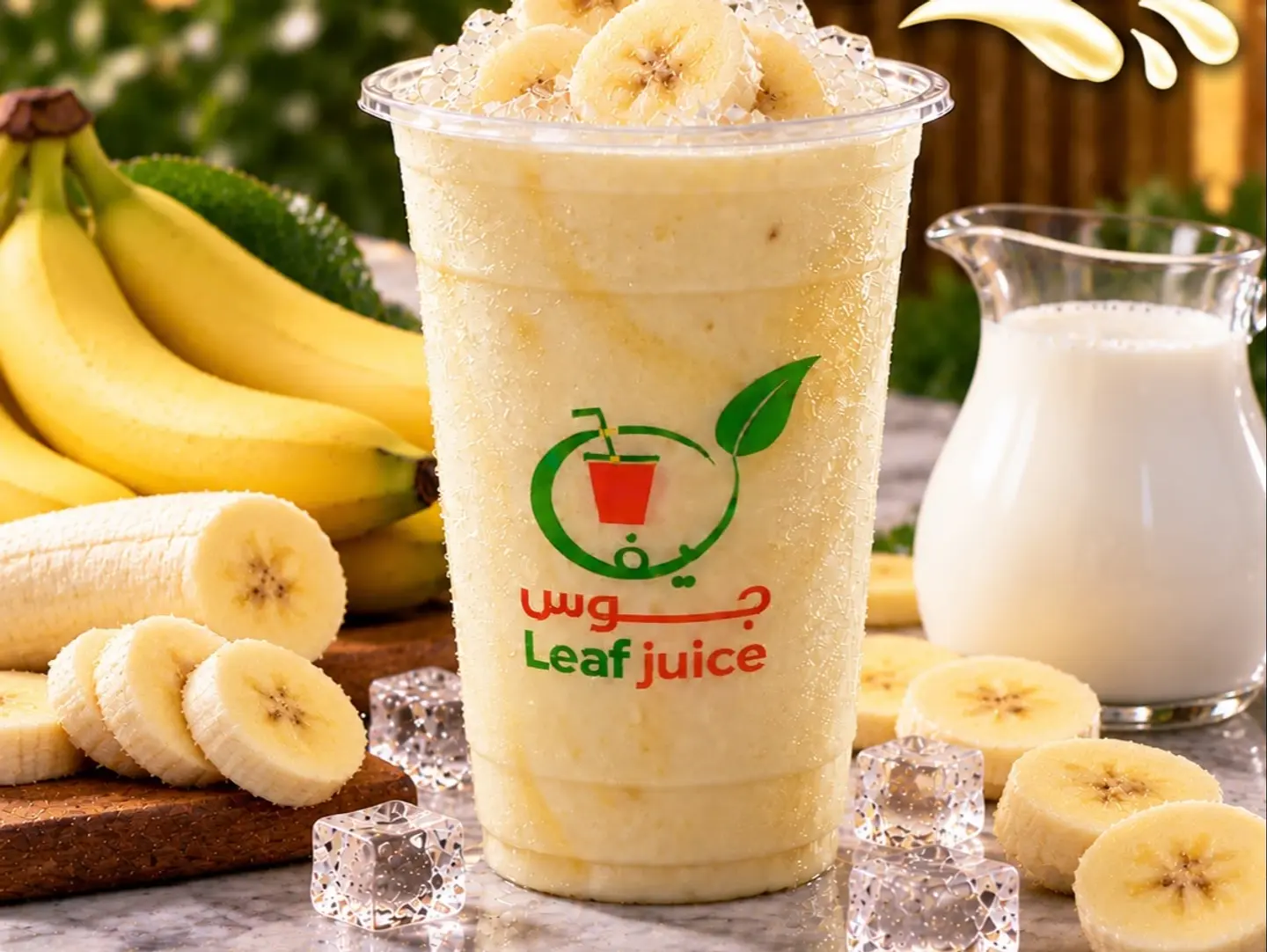 حليب موز - صغير
