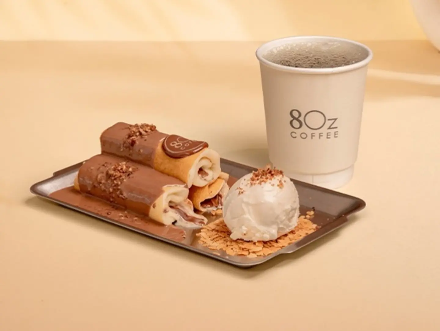 Coffee Of The Day & Crepe