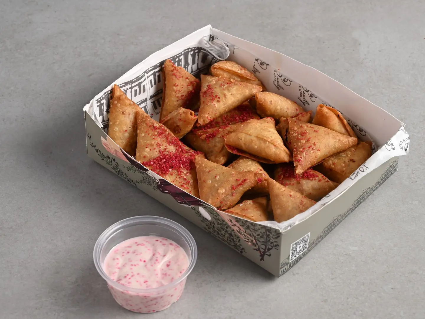 Mini Musakhan Samosas