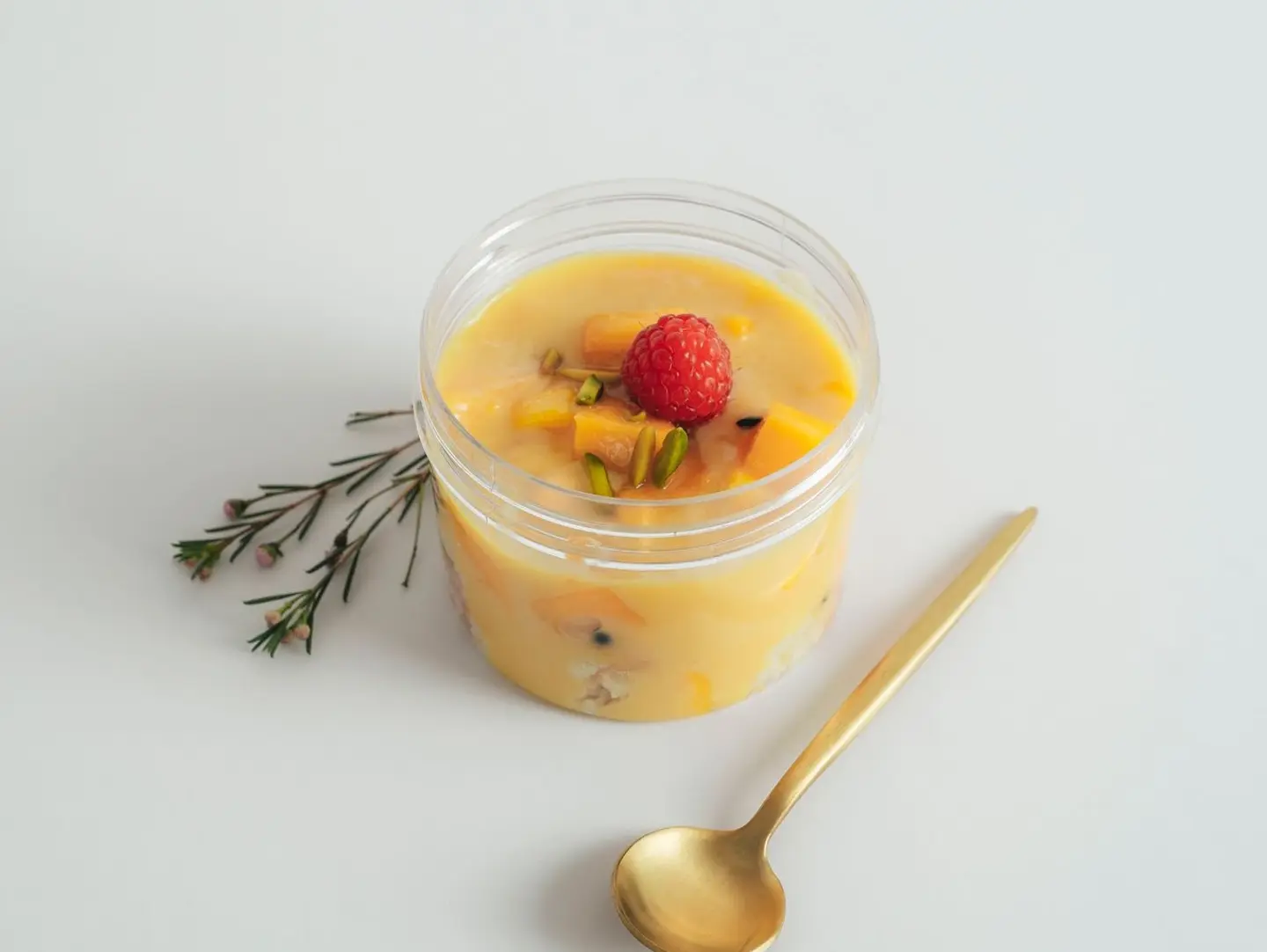 Mango Passion Fruit Trifle   For One