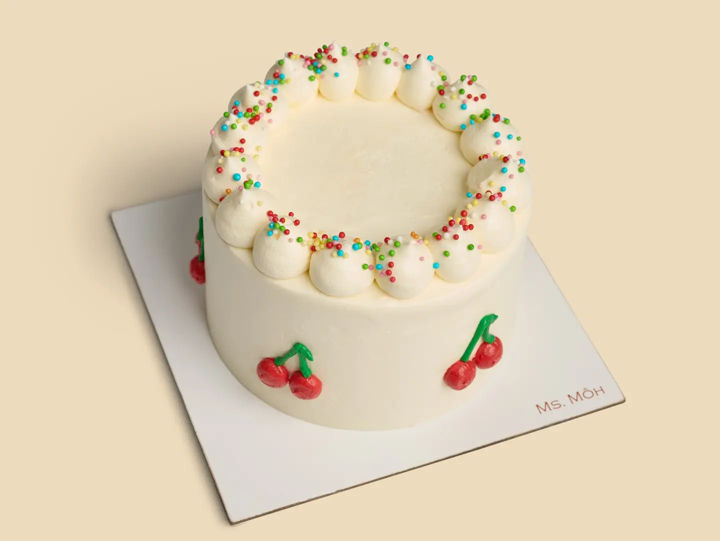 Funfetti Cake   For One