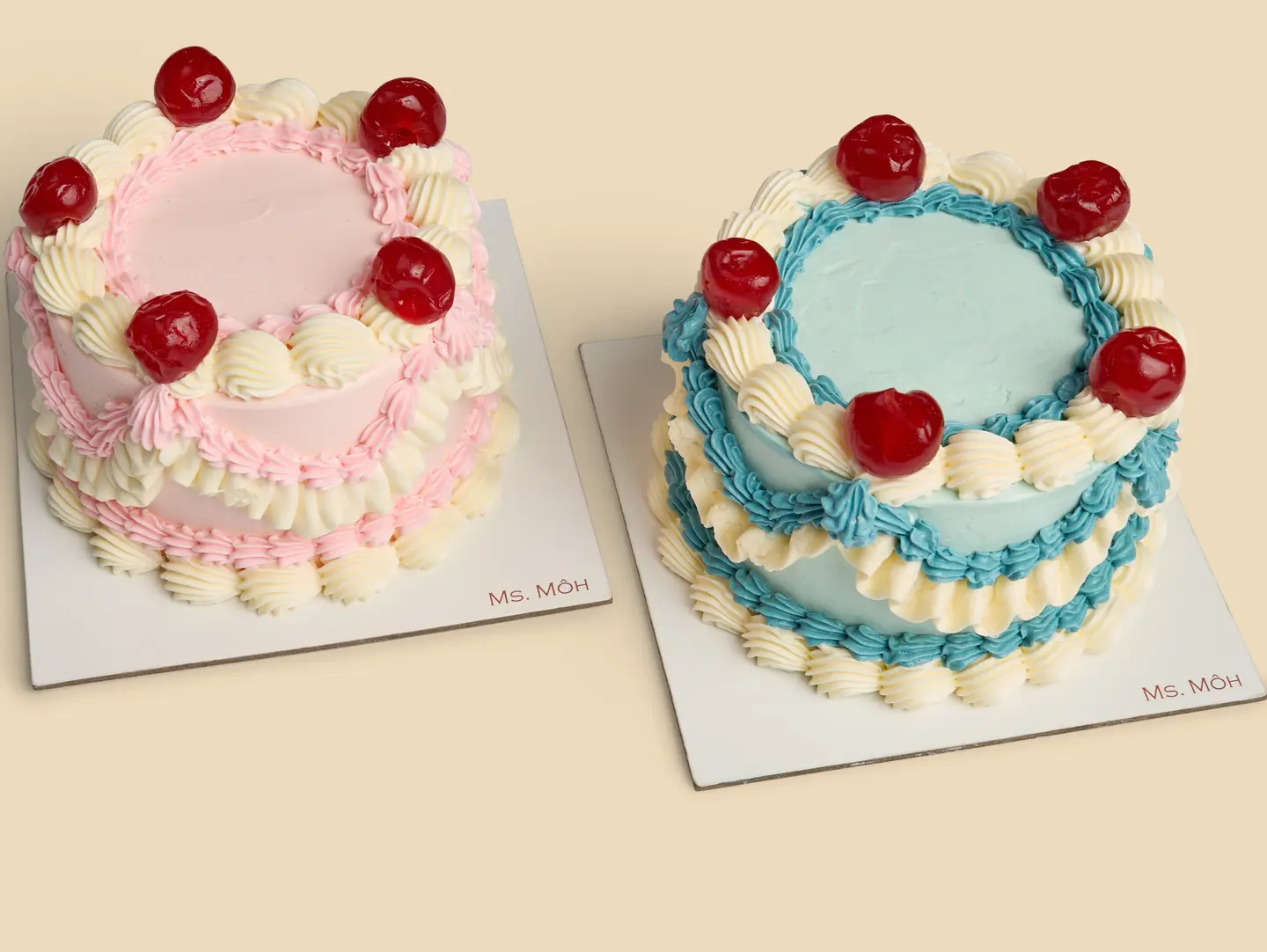 Cherry On Top Cake   For One