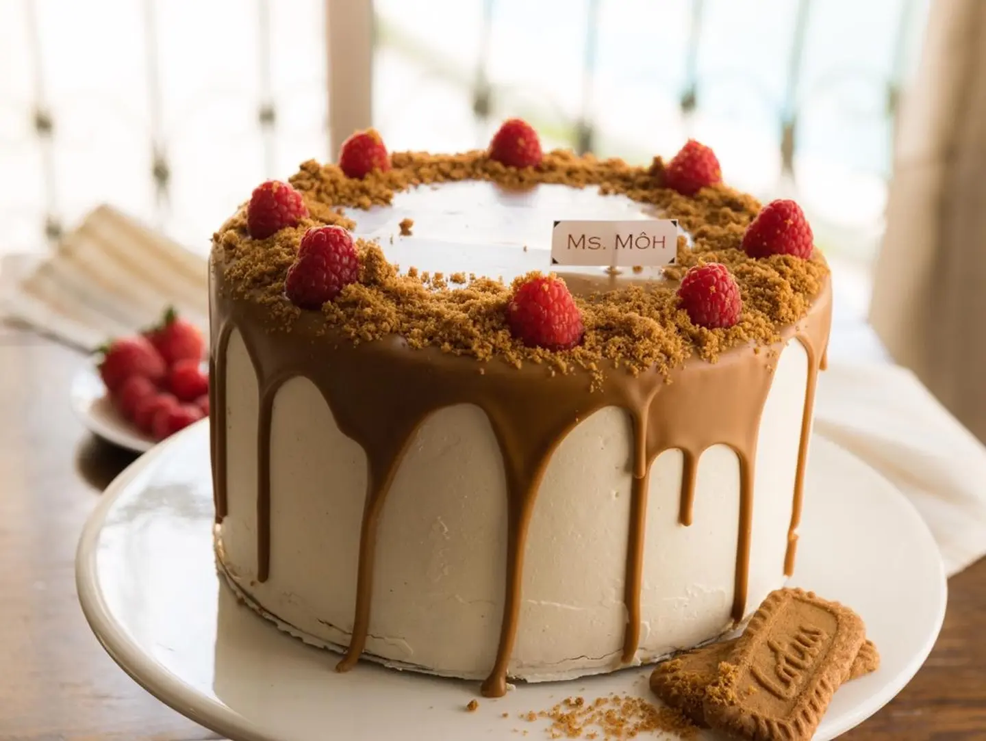Speculoos Cake - 8 Inch (10   12 Person)