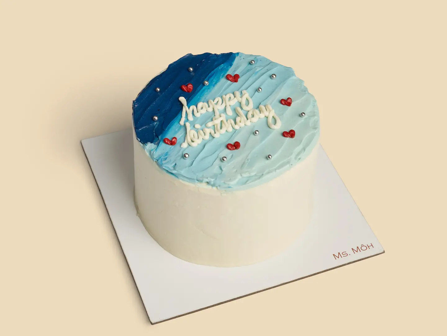 Blue Mist Cake   For One