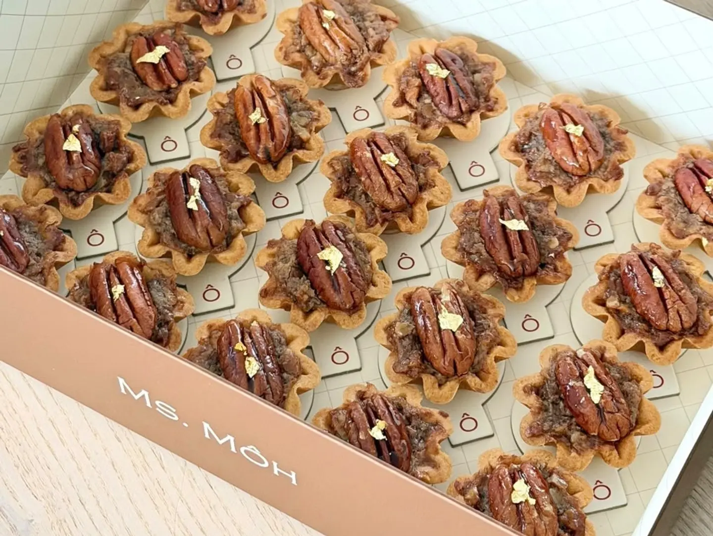 Mini Pecan Tarts Box