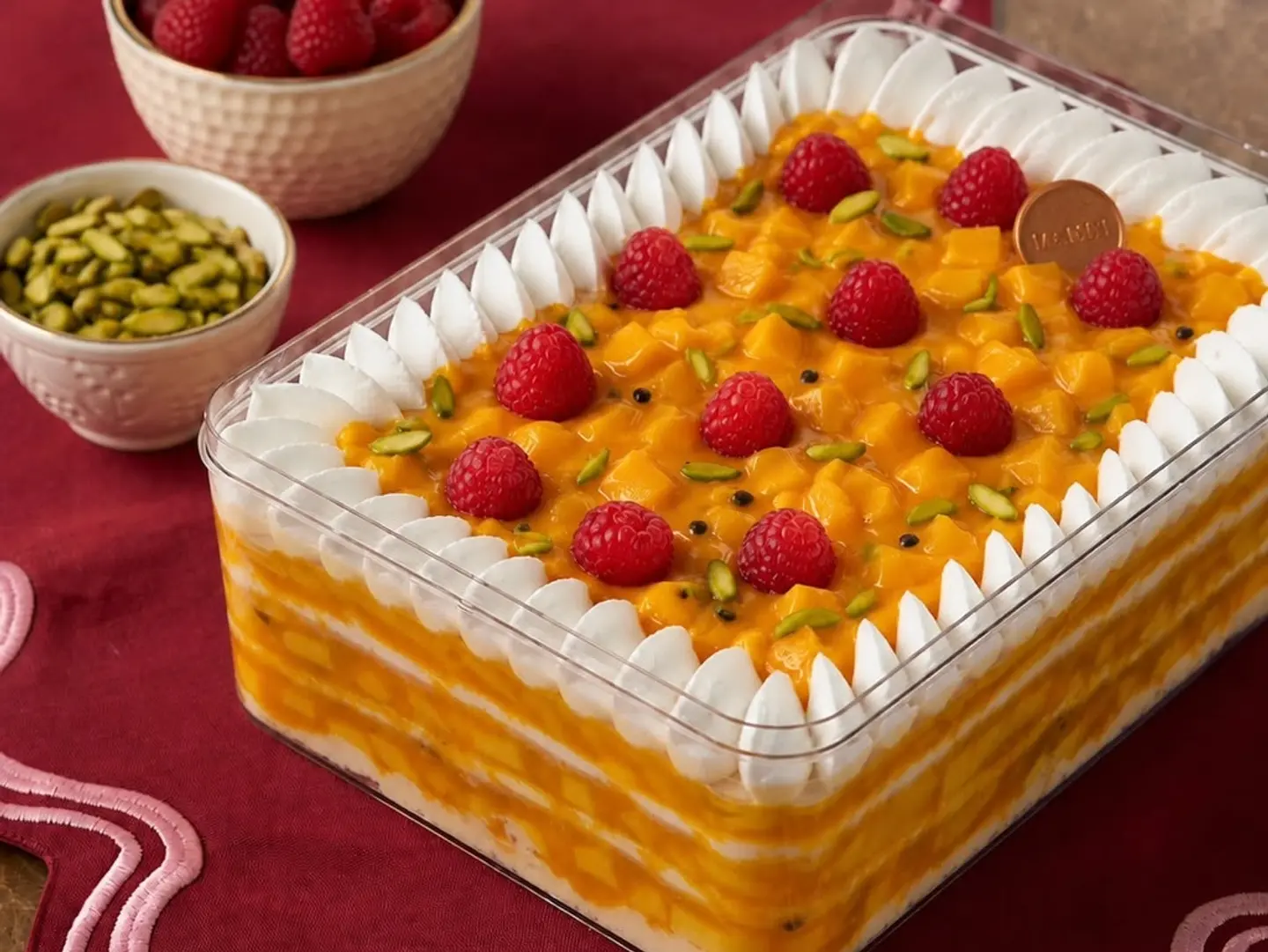 Mango Passion Fruit Trifle   Medium
